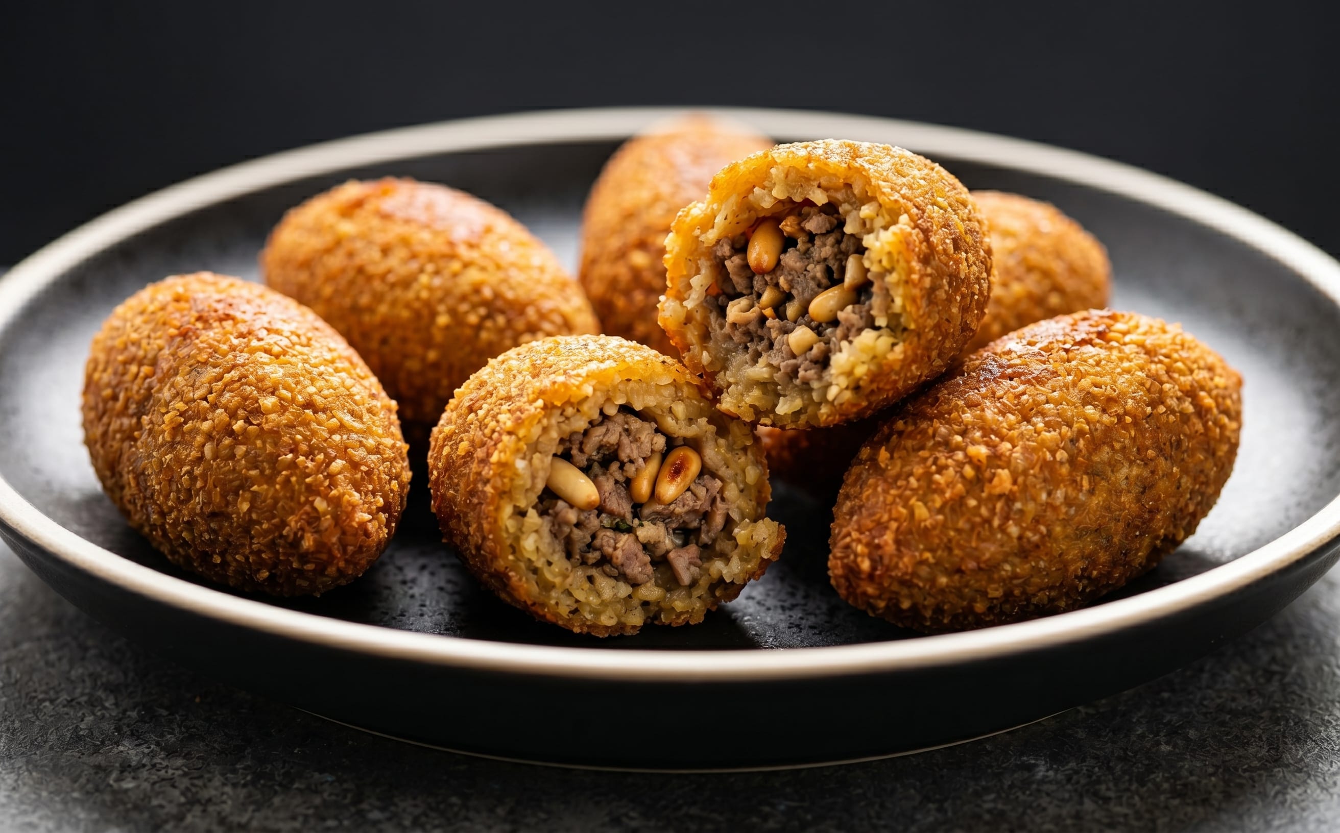 Kibbeh (Bulgur and Lamb Croquettes)