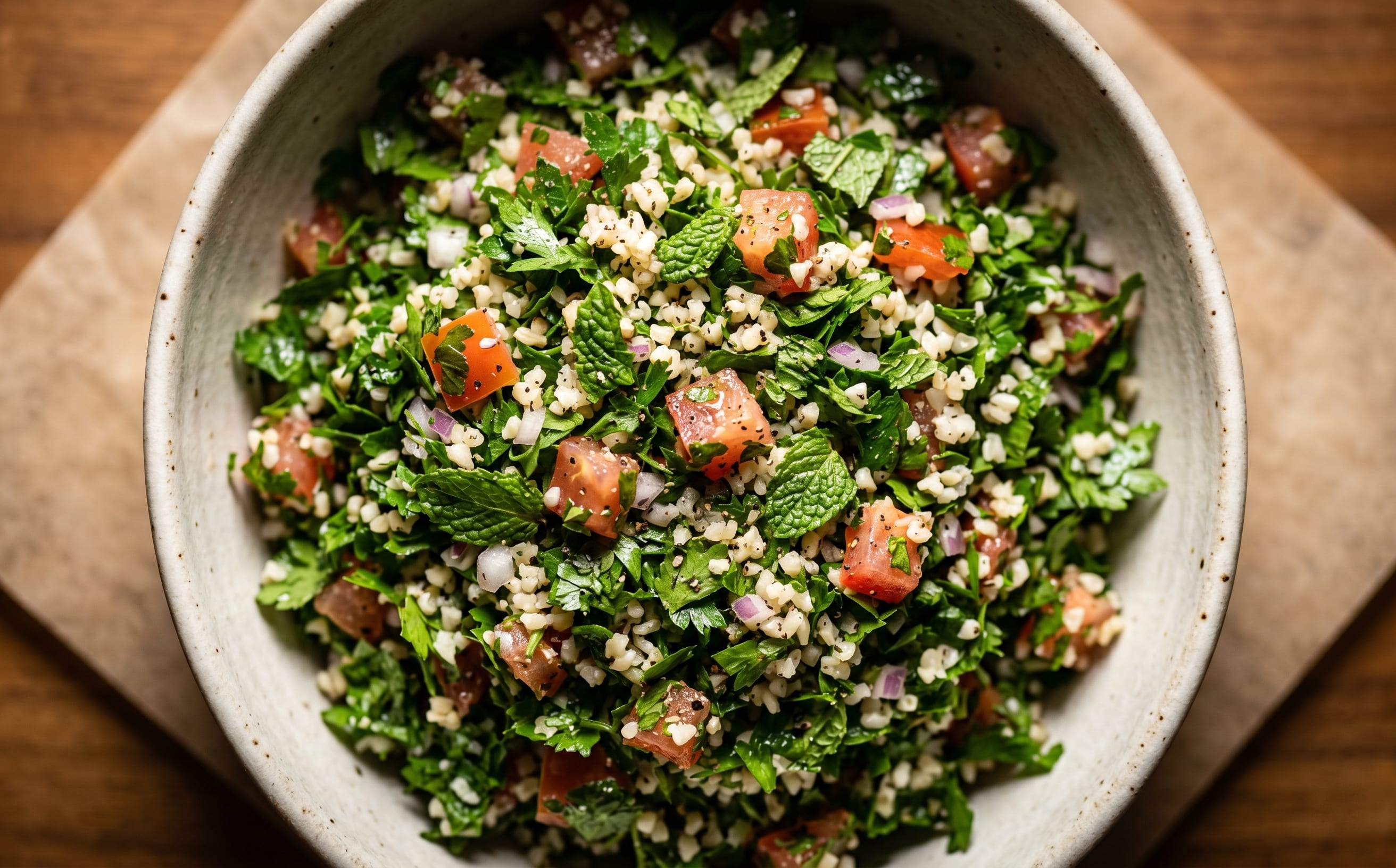 Tabbouleh (Parsley and Bulgur Salad)