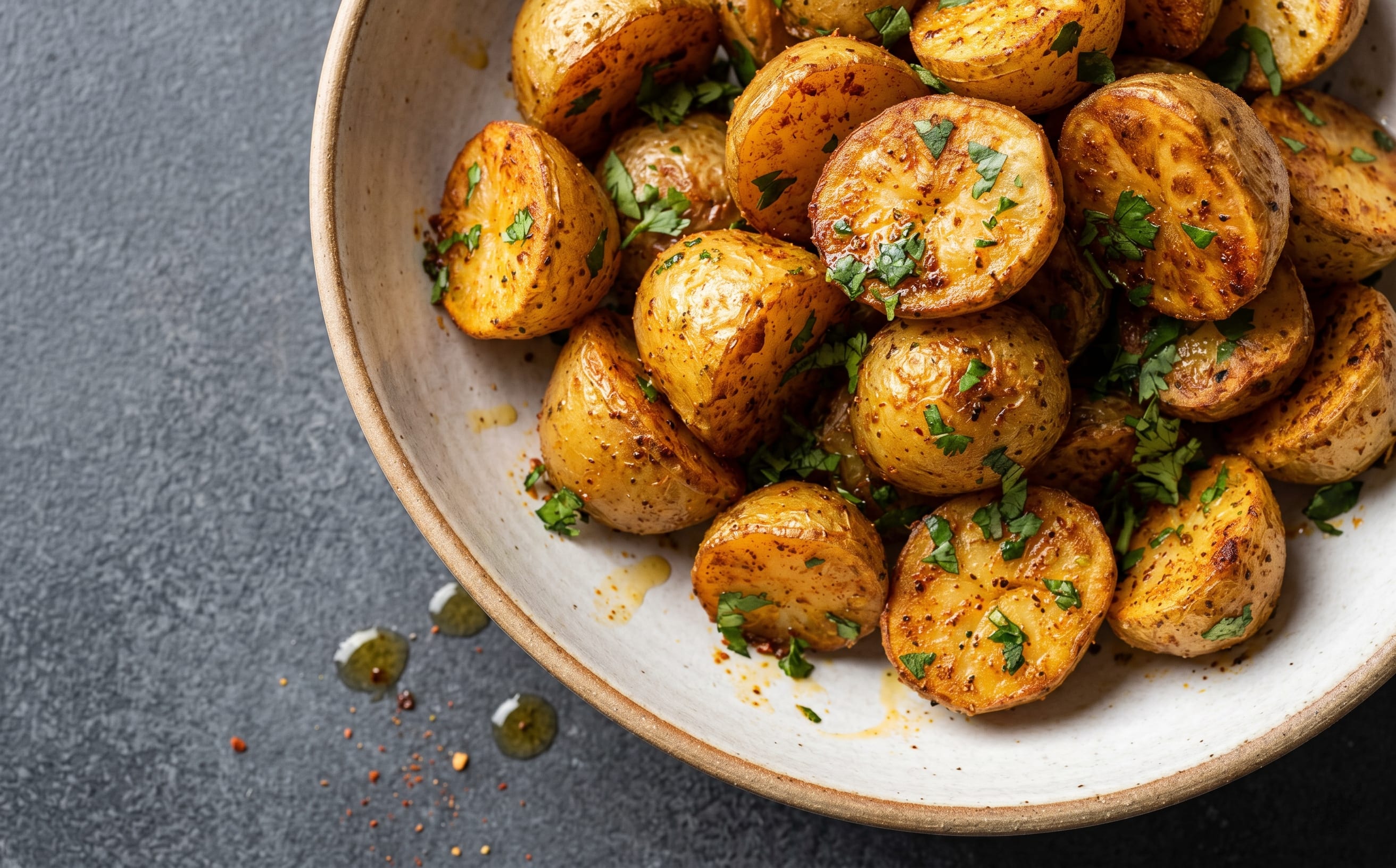 Batata Harra (Spiced Roasted Potatoes)