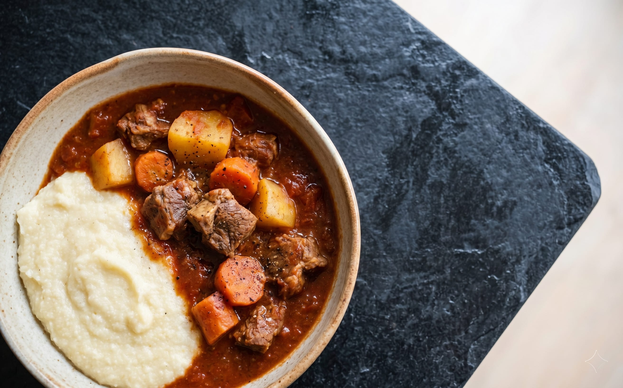 Lamb Stew with Papa (Lamb Stew and Maize Porridge)