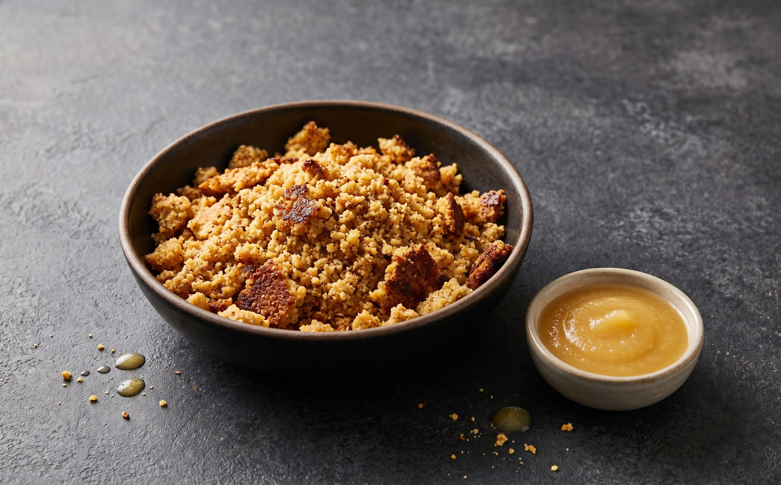 Ribel (Toasted Cornmeal Crumble)