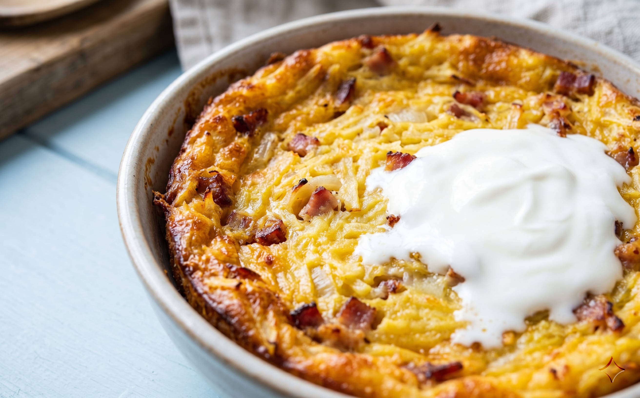 Kugelis (Potato and Bacon Bake)