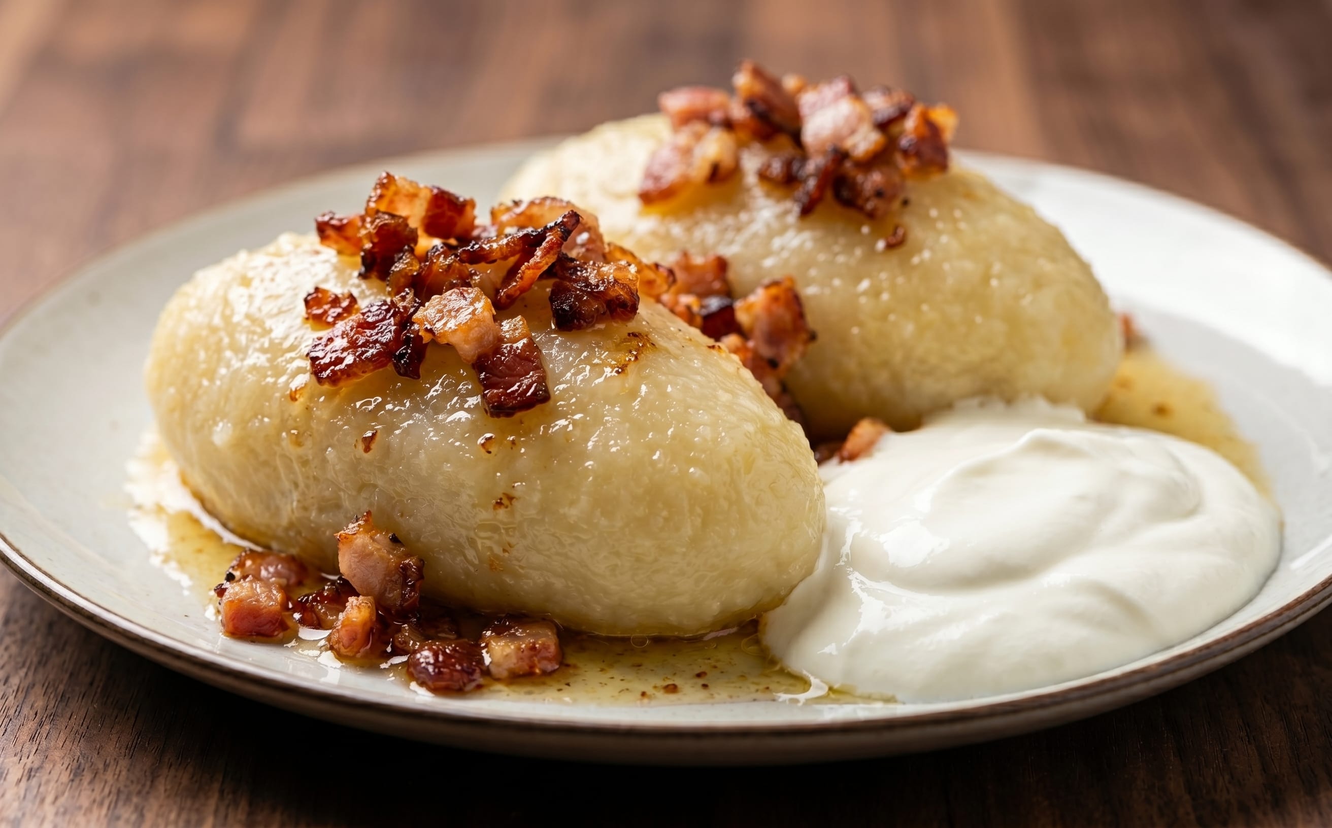 Cepelinai (Potato Dumplings with Pork)