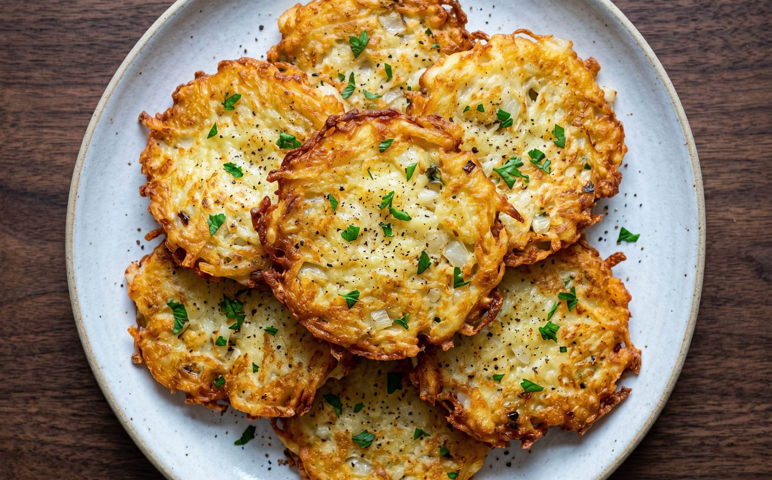 Gromperekichelcher (Luxembourg Potato Fritters)