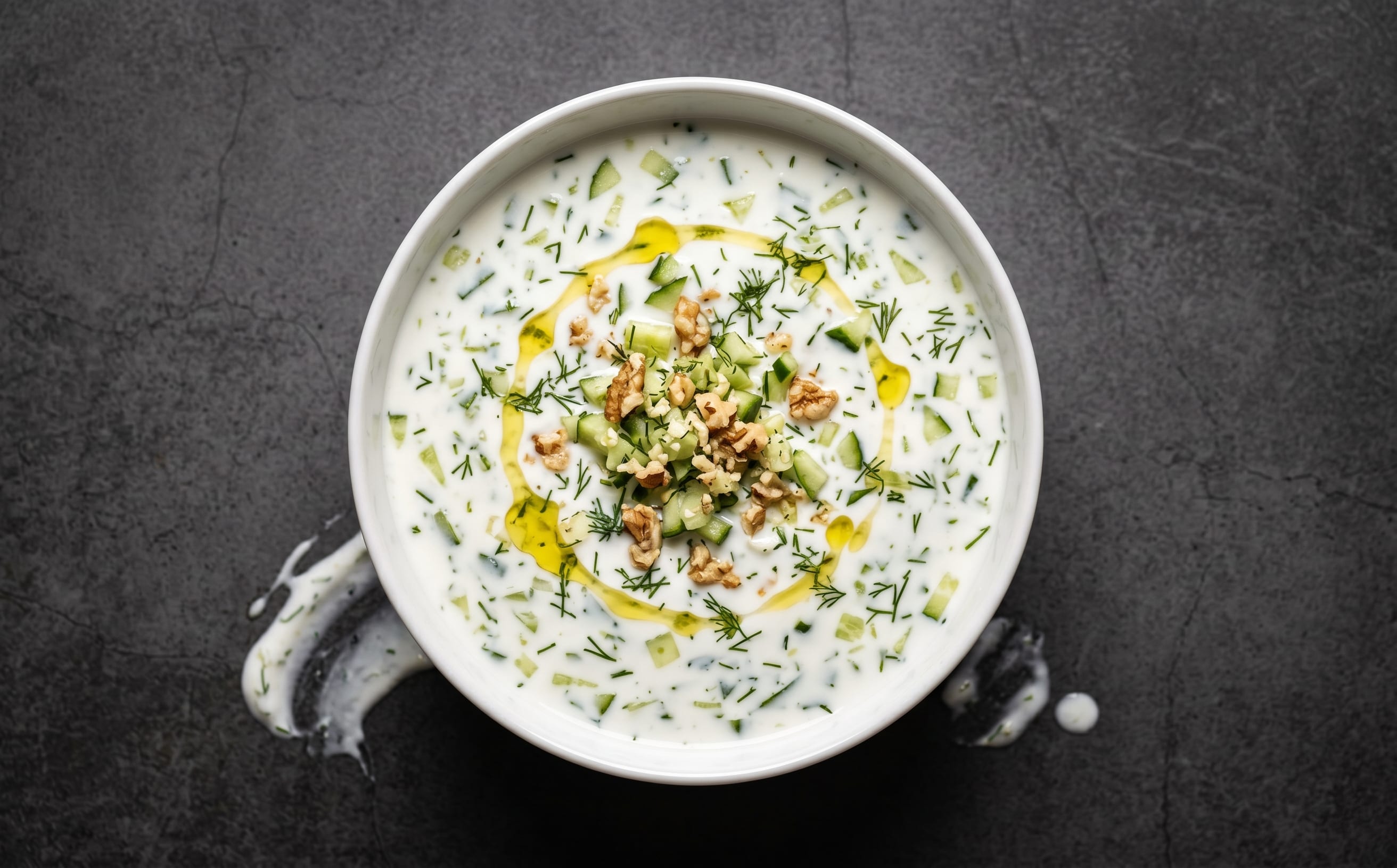 Tarator (Cold Yogurt and Cucumber Soup)