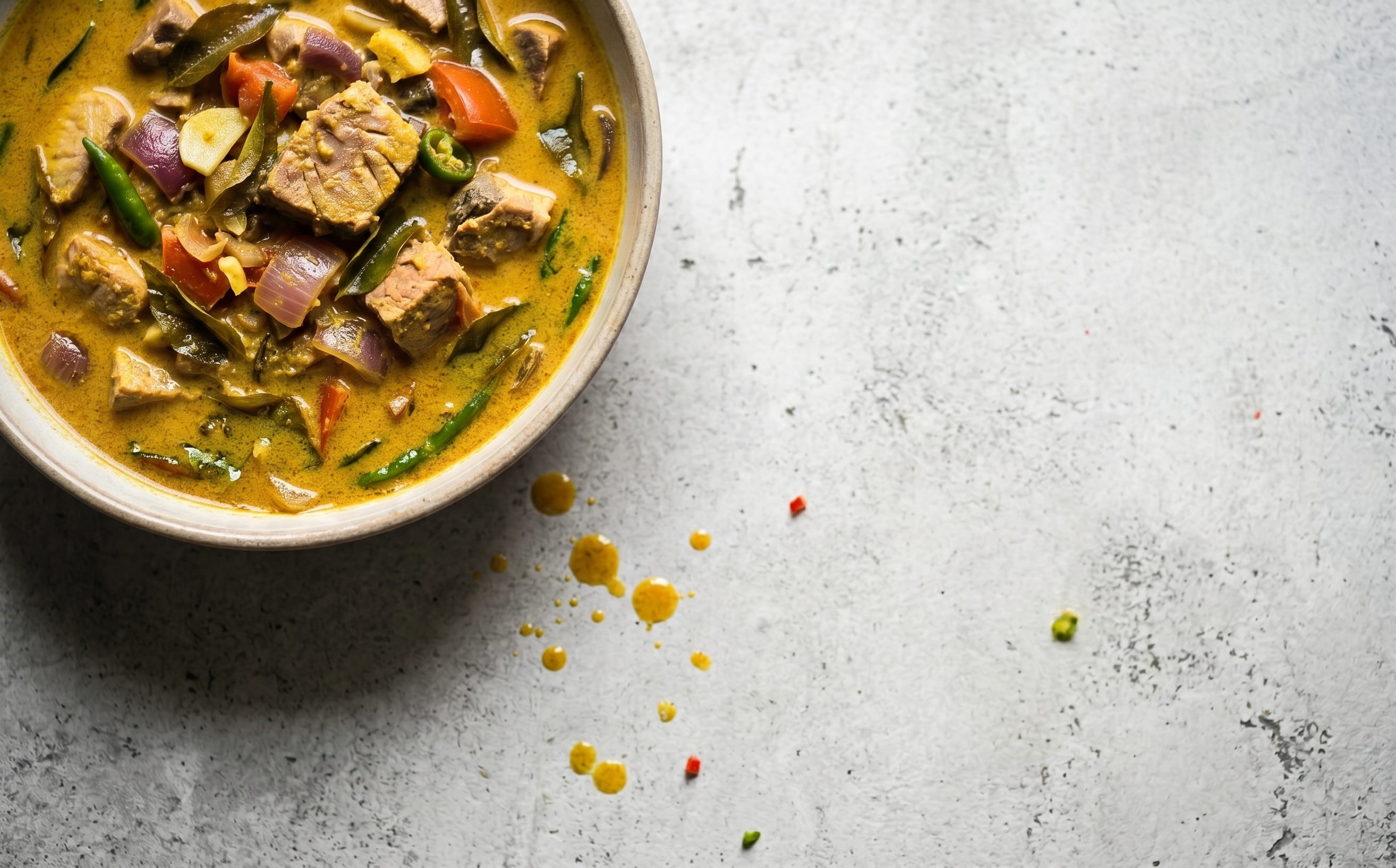 Mas Riha (Tuna Coconut Curry)
