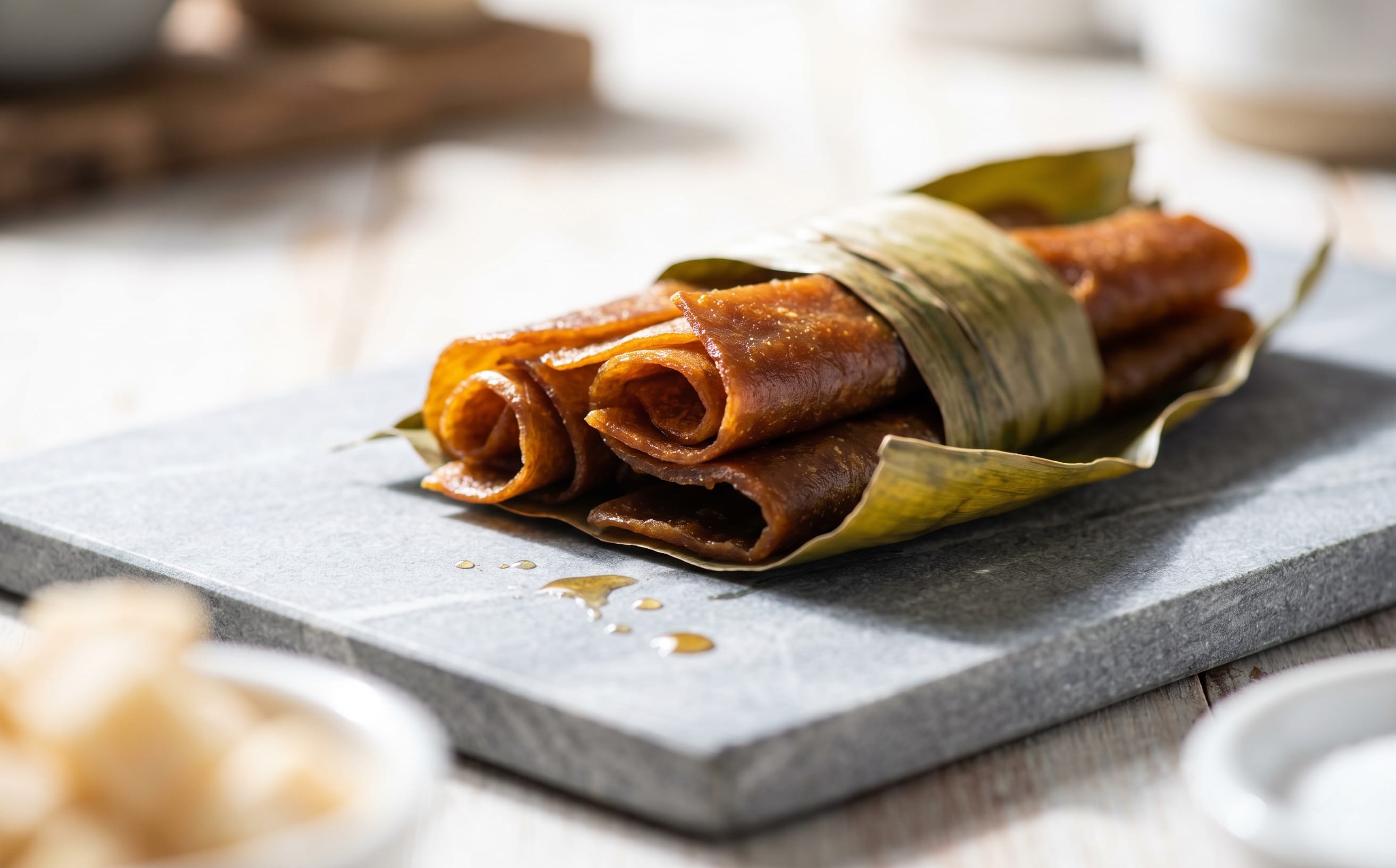 Mokwan (Dried Pandanus Fruit Leather)