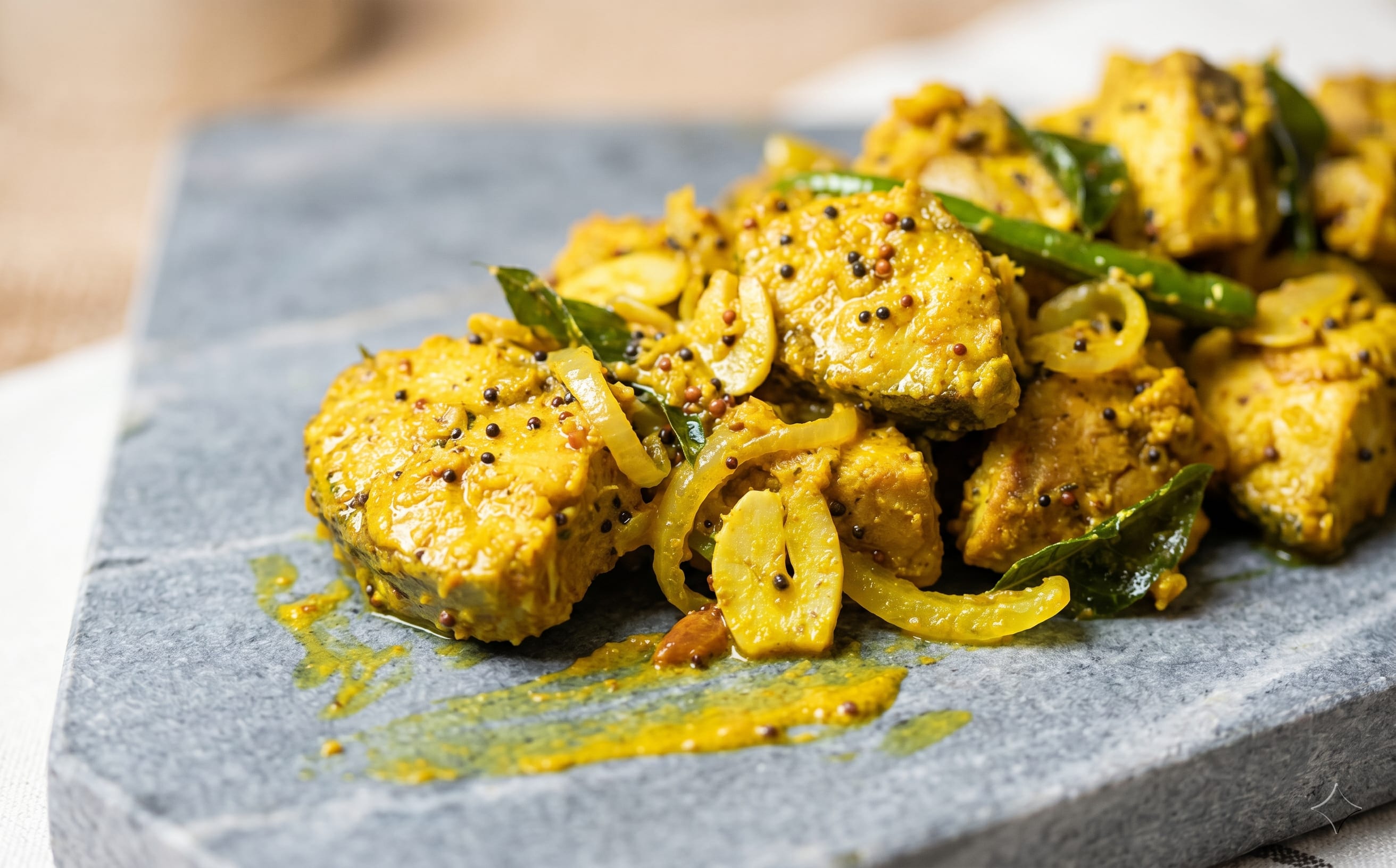 Poisson Vindaye (Mustard-Pickled Fish)
