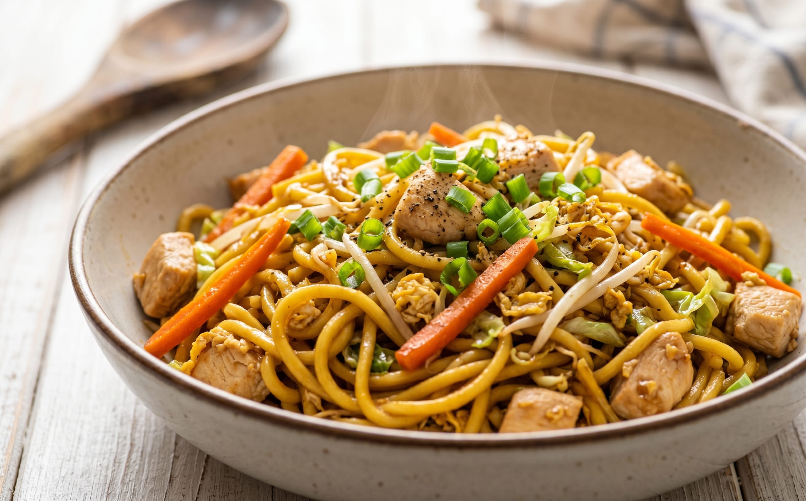 Mine Frit (Mauritian Fried Noodles)
