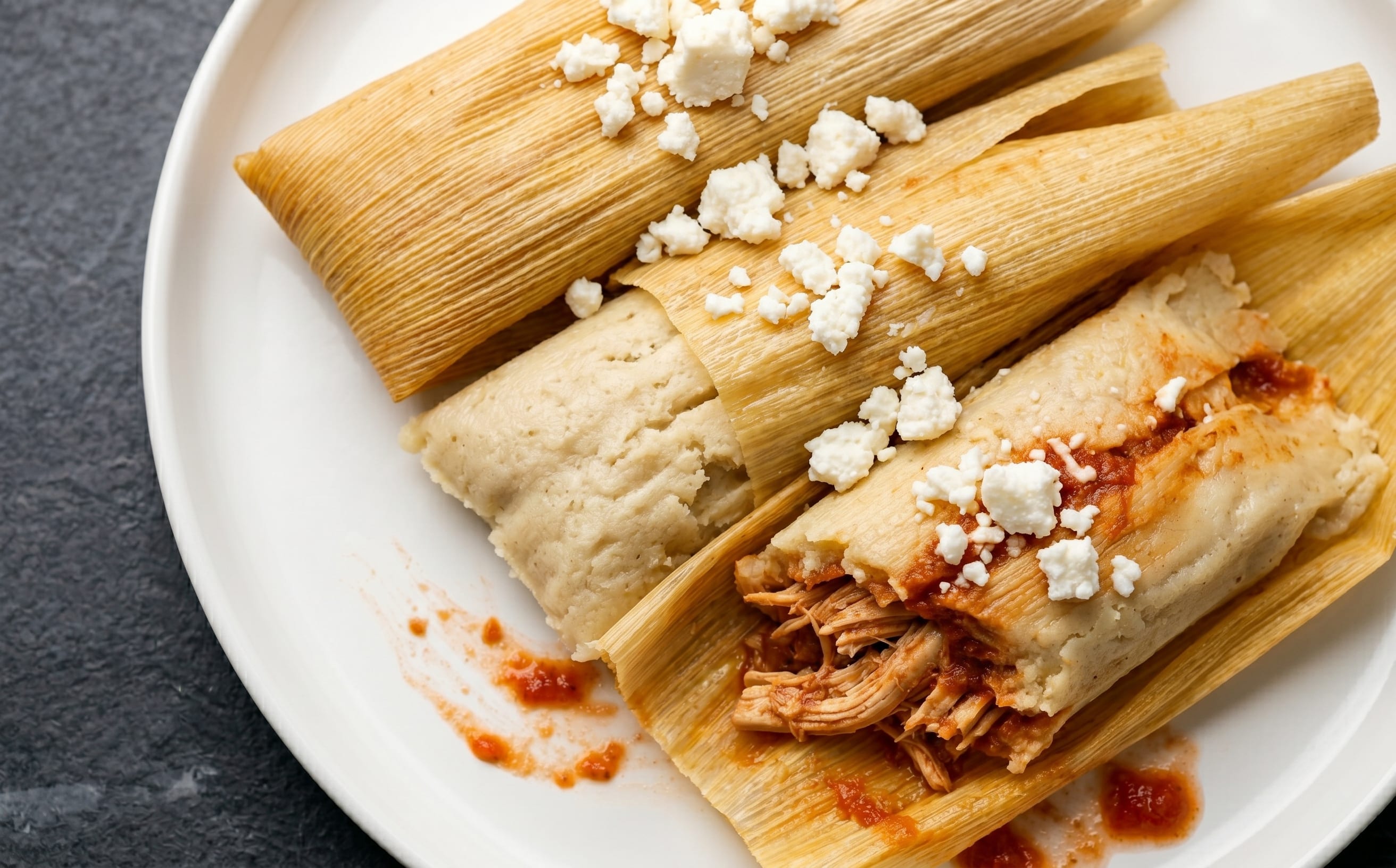Tamales de Pollo (Chicken Tamales)