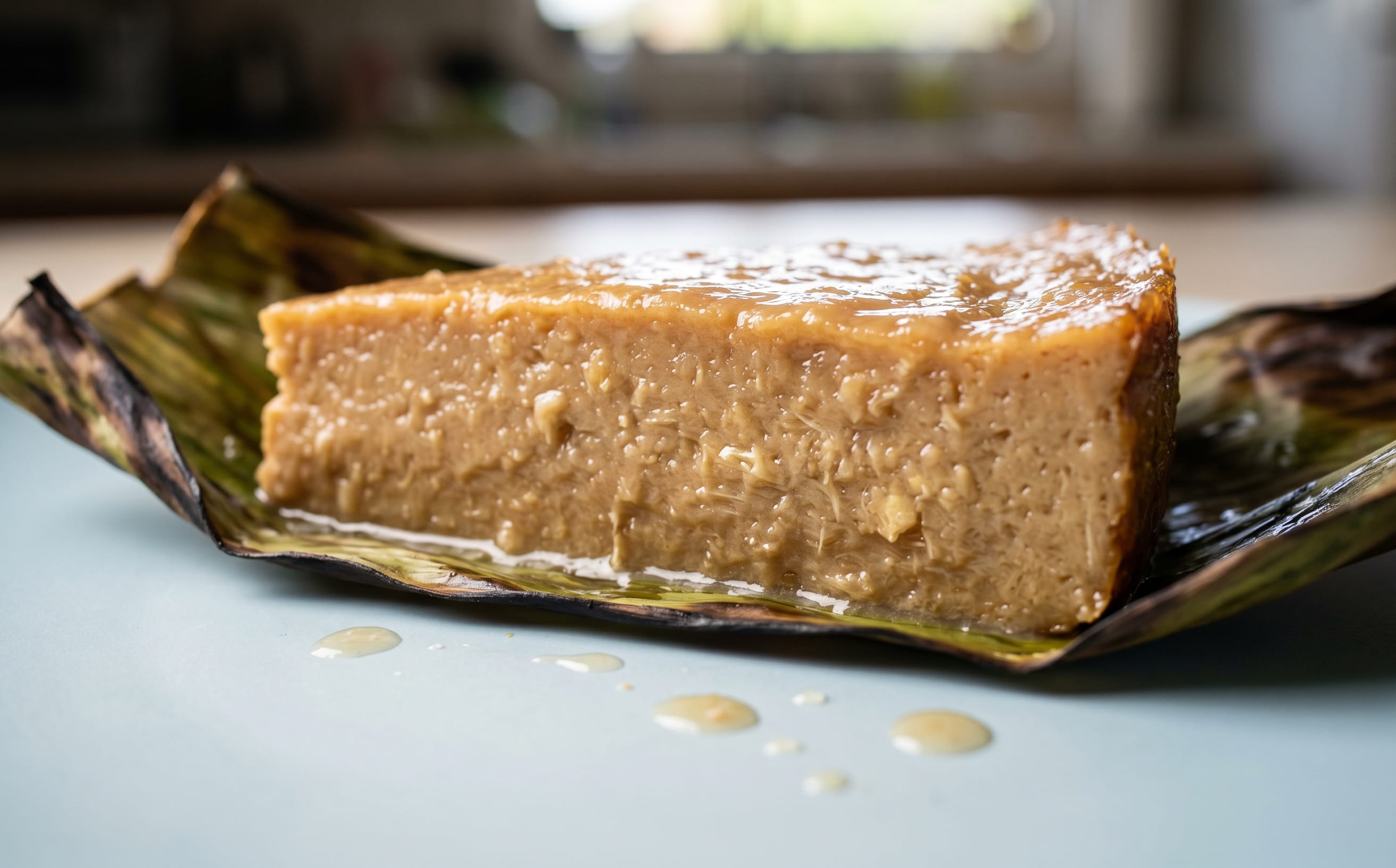 Micronesian-Style Breadfruit and Coconut Pudding