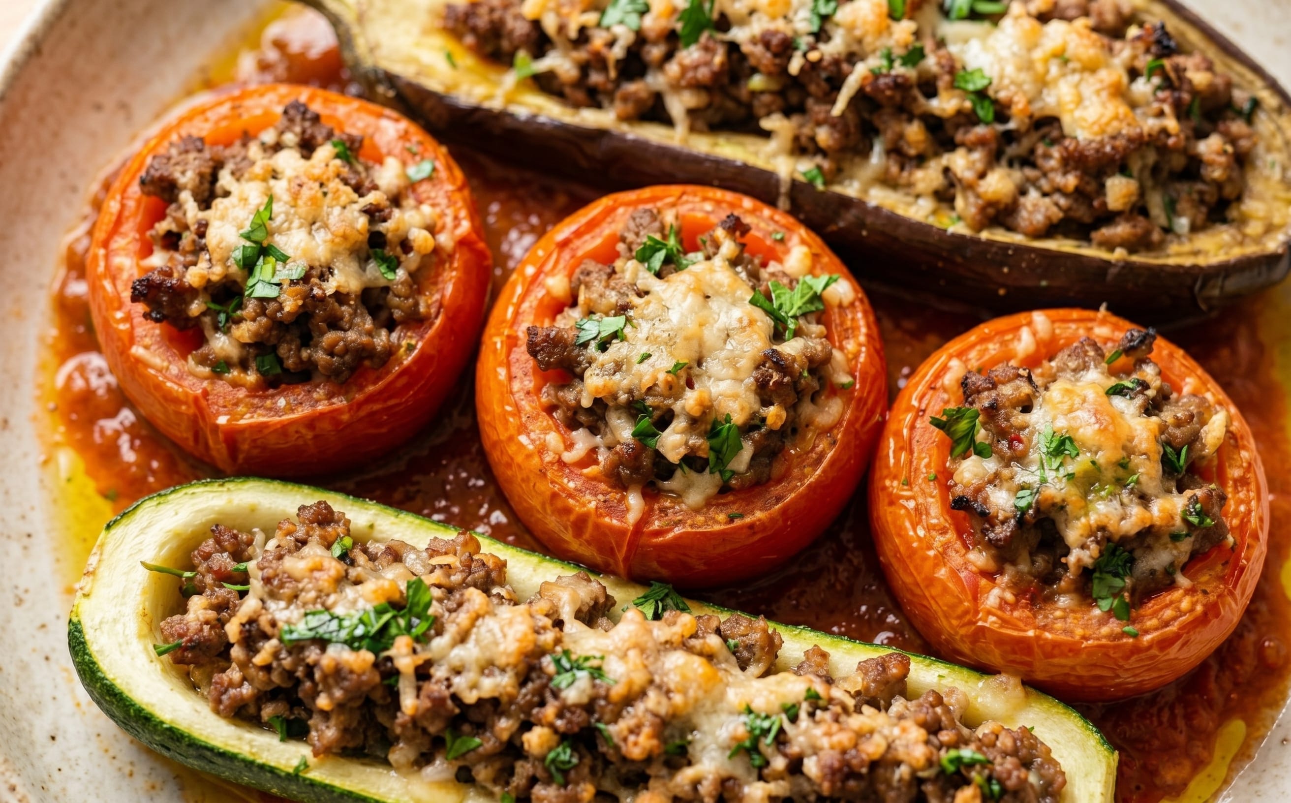 Petits Farcis (Stuffed Summer Vegetables)