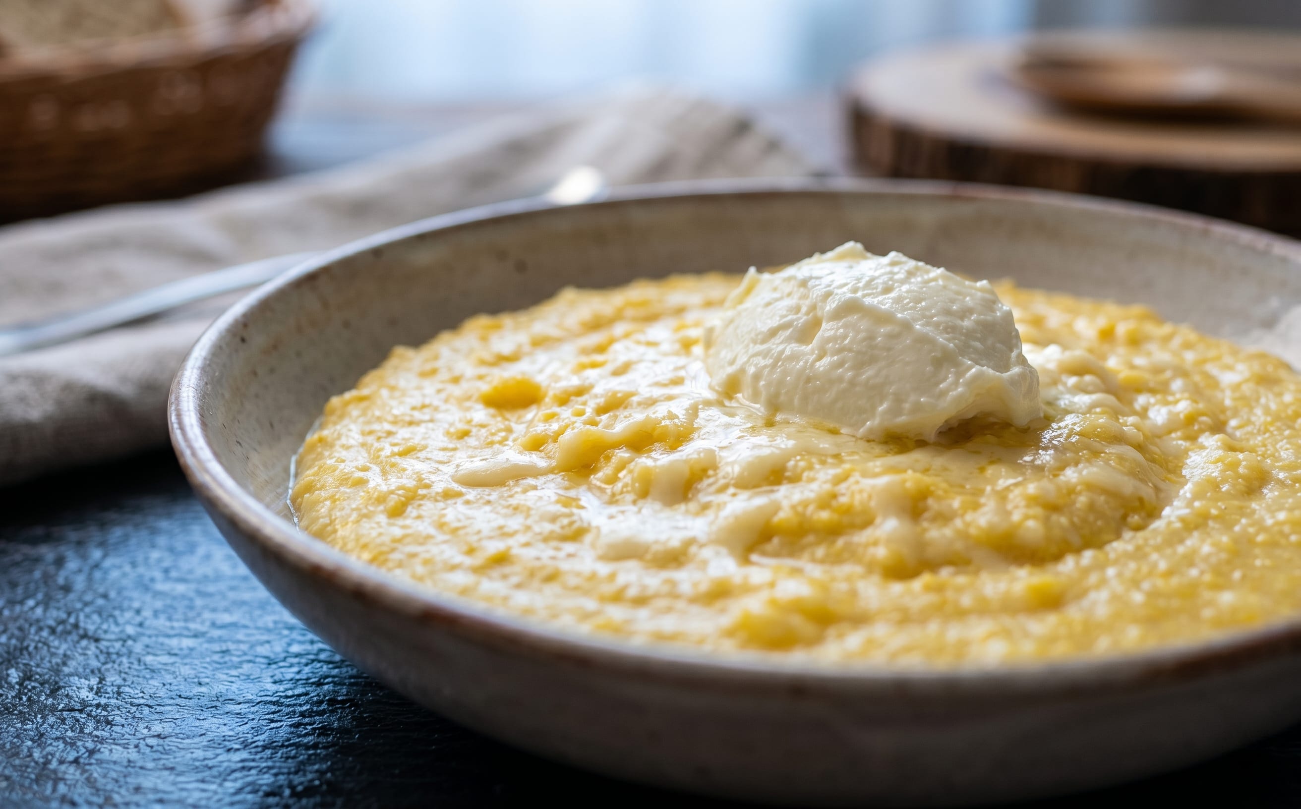 Cicvara (Creamy Cornmeal and Cheese Porridge)