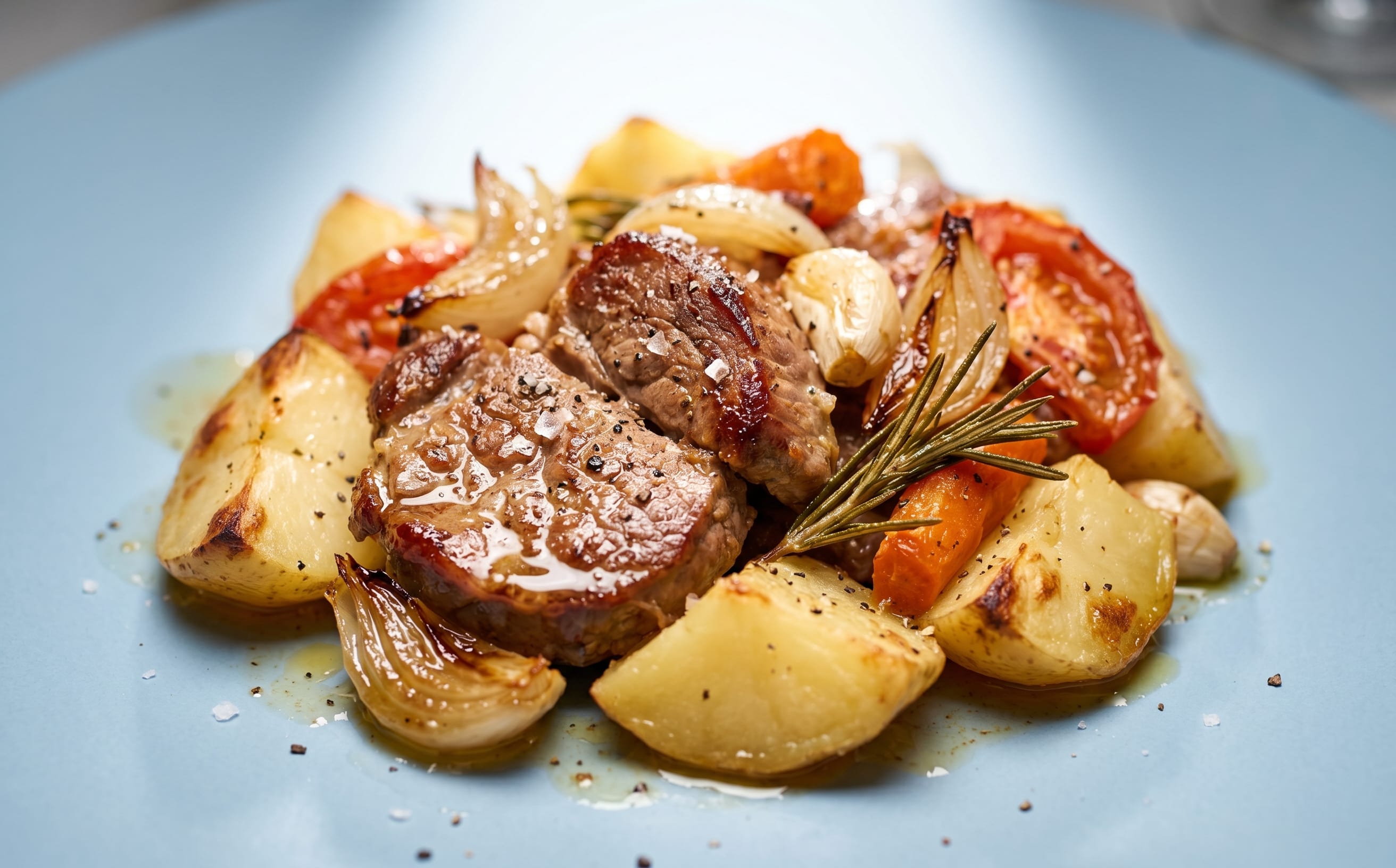 Teletina Ispod Sača (Veal and Potatoes Roasted Under a Bell)