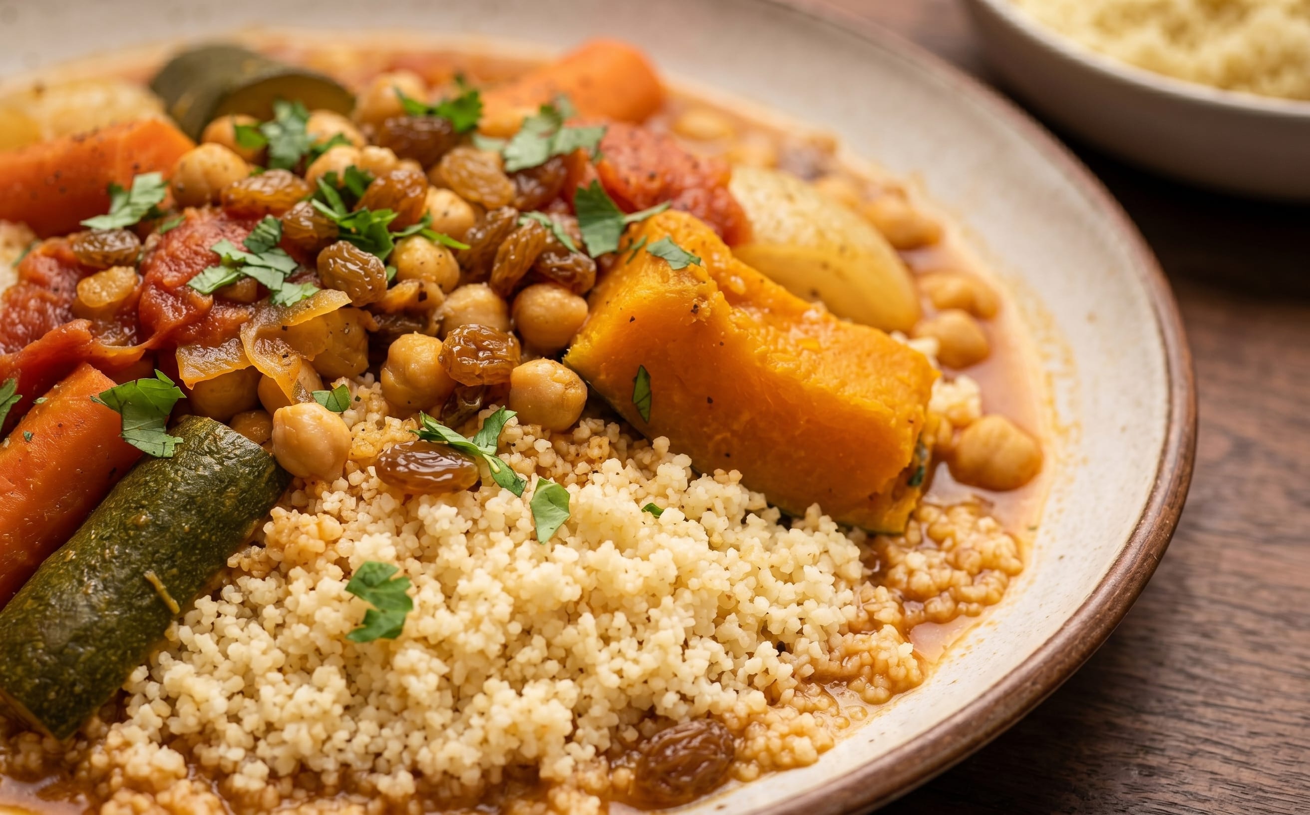 Couscous aux Légumes (Vegetable Couscous)