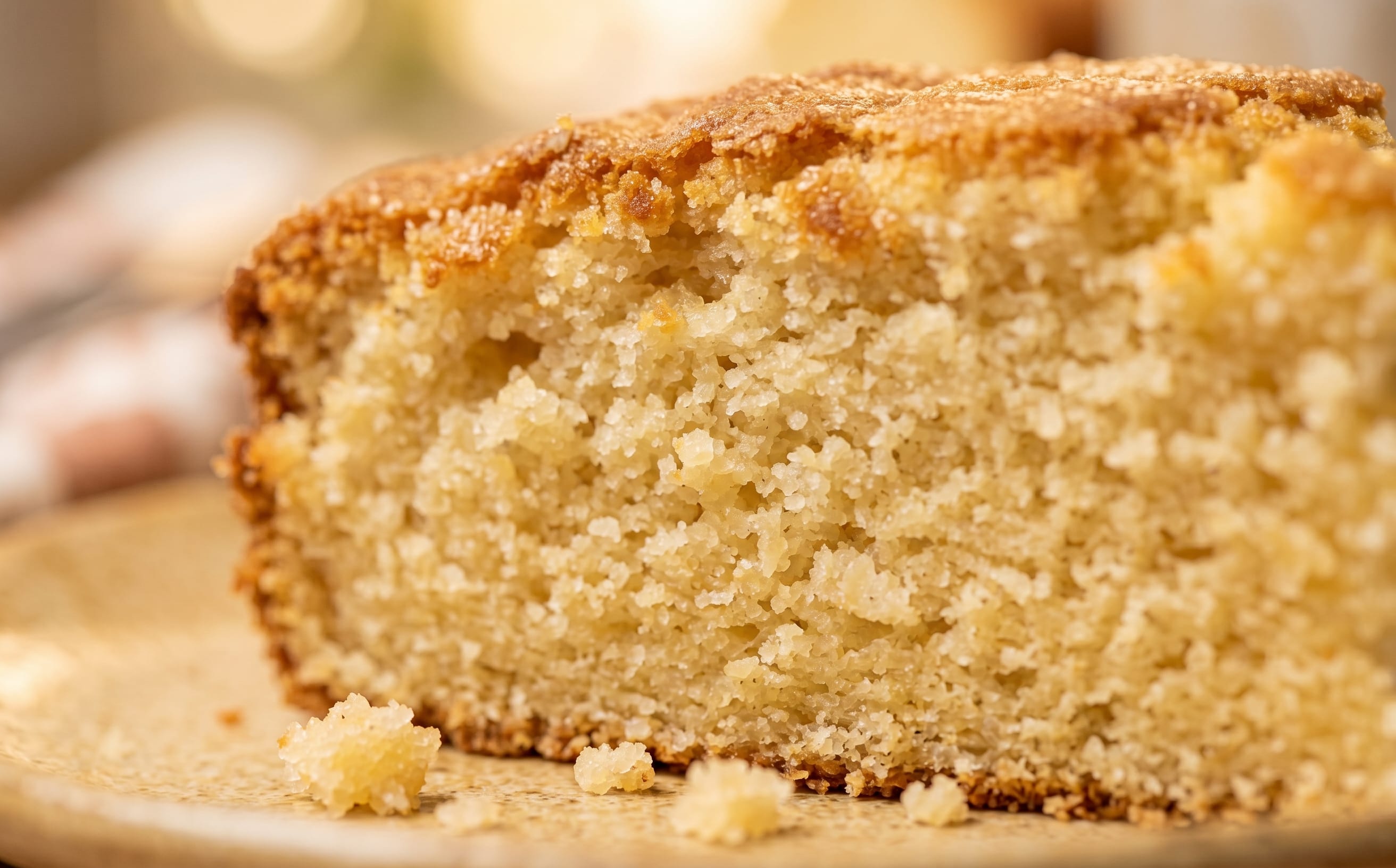 Bolo de Milho e Coco (Coconut Corn Cake)