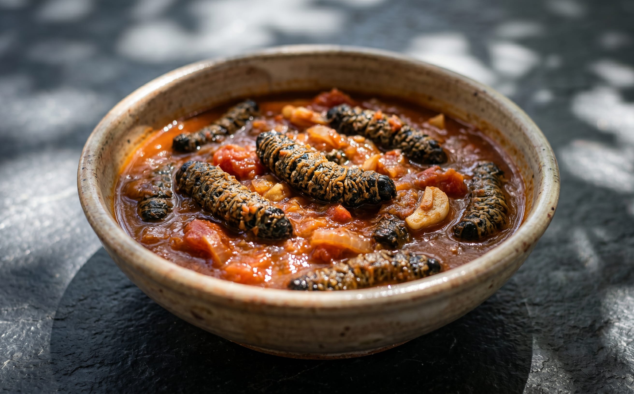 Omagungu (Mopane Worm Stew)