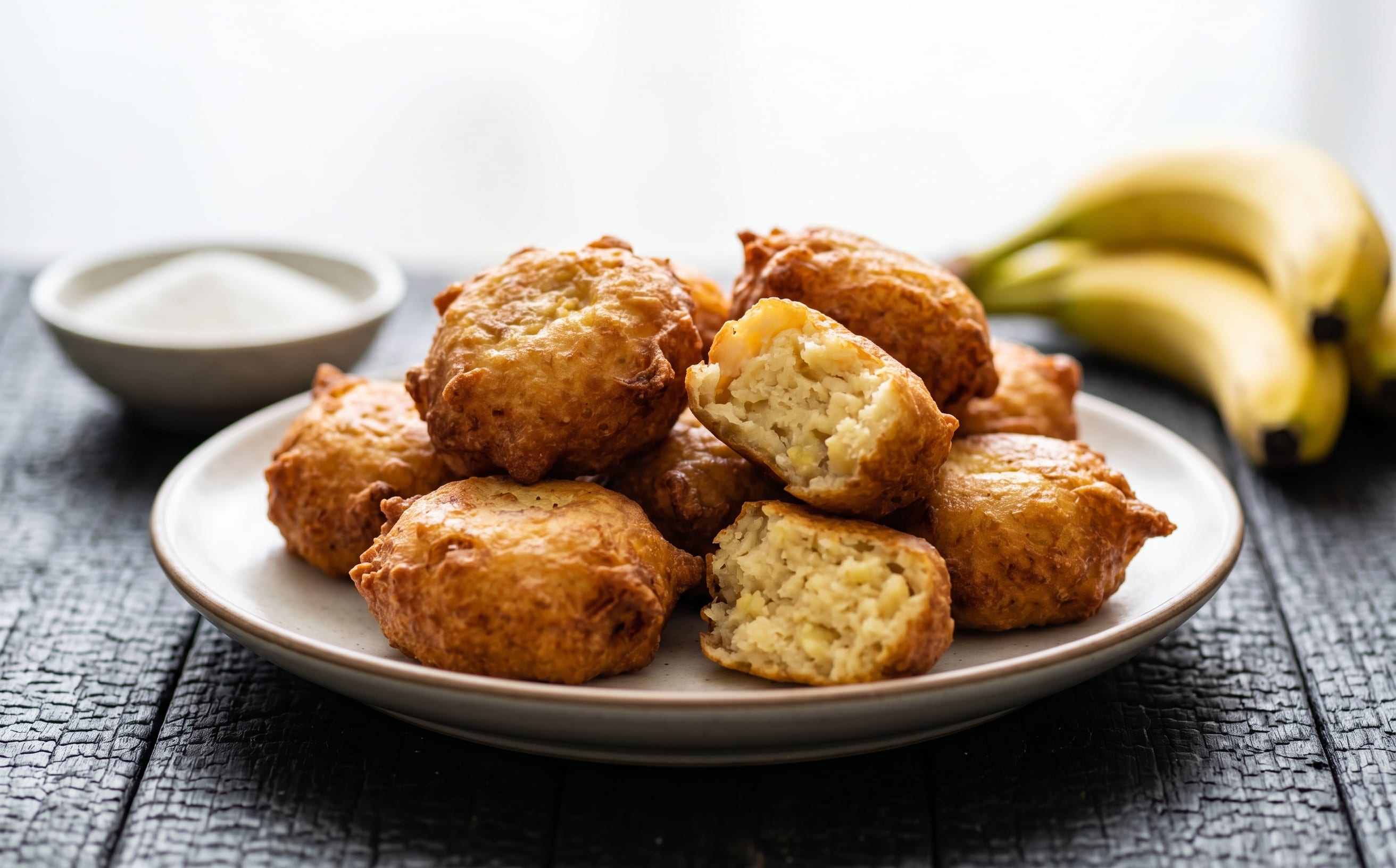 Banana and Coconut Fry Cakes