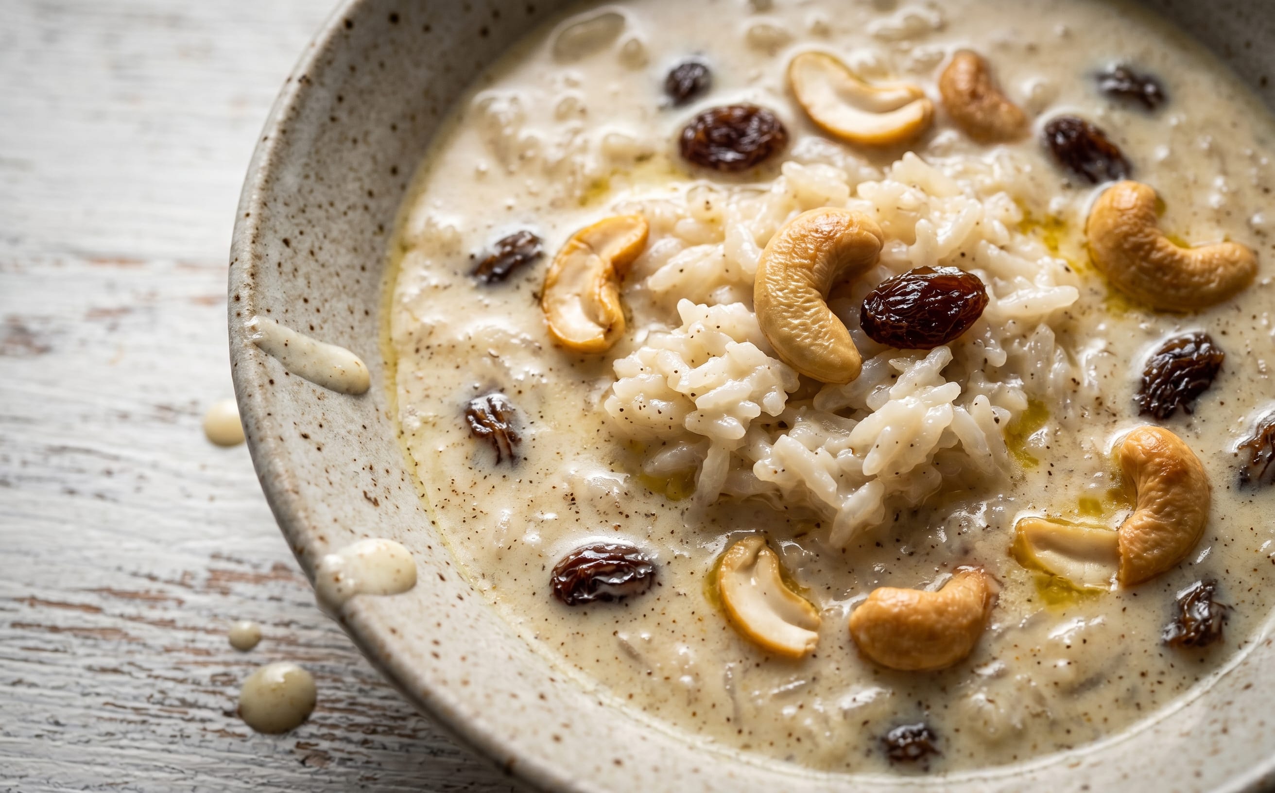 Kheer (Cardamom Rice Pudding)