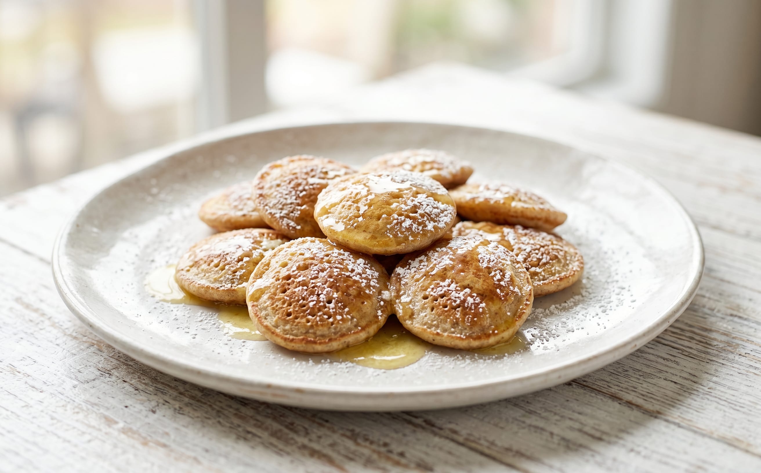 Poffertjes (Mini Buckwheat Pancakes)
