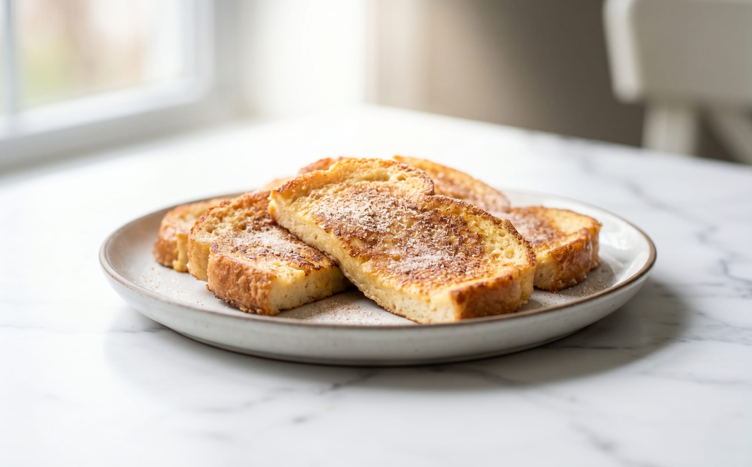 Wentelteefjes (Dutch Fried Bread Custard)