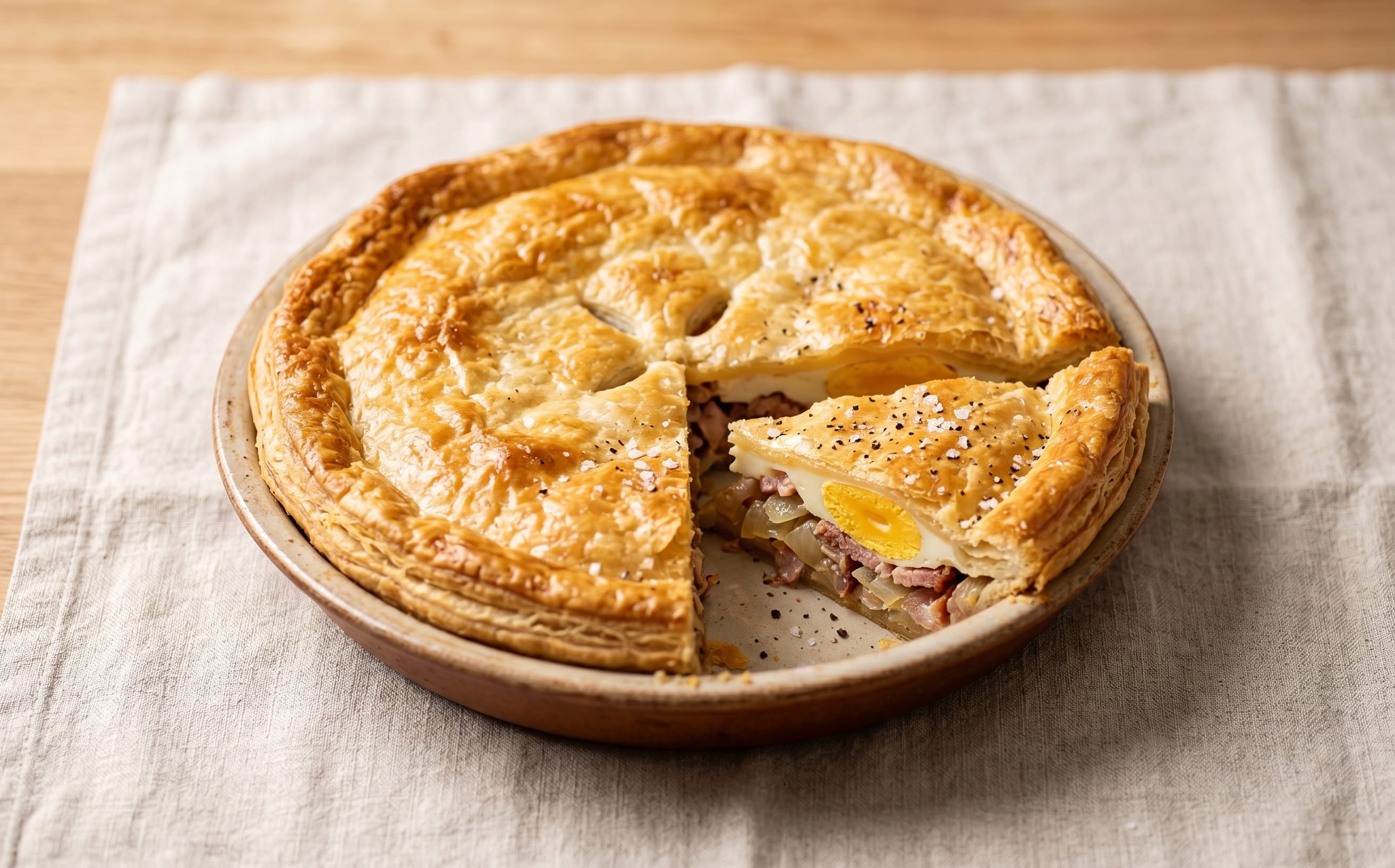 Bacon and Egg Pie