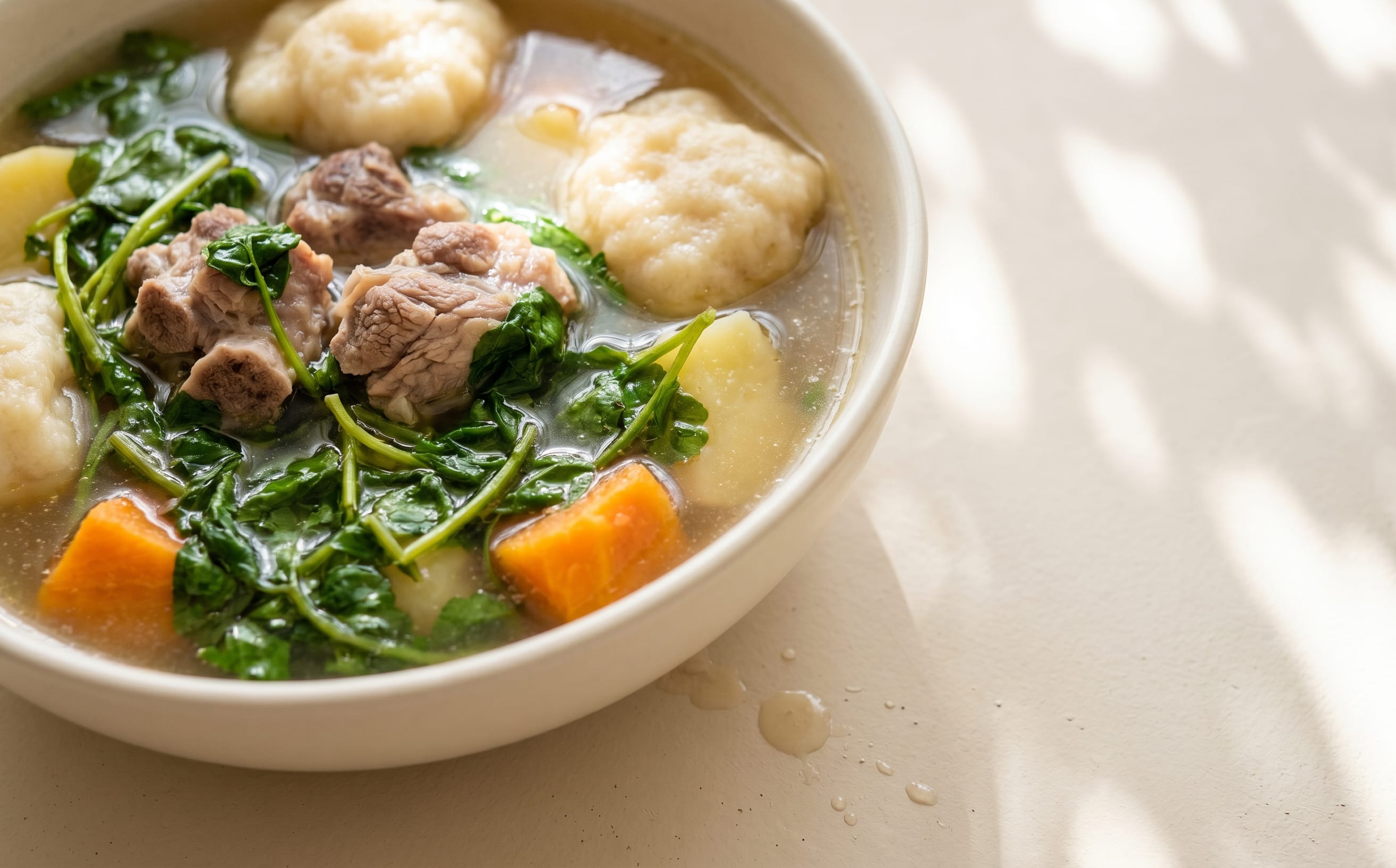 Māori Boil-Up with Doughboys