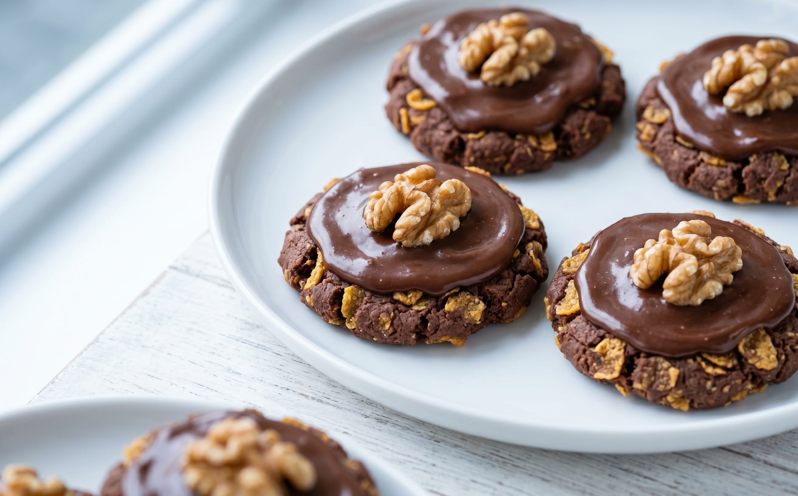 Afghan Biscuits (Chocolate Cornflake Biscuits)