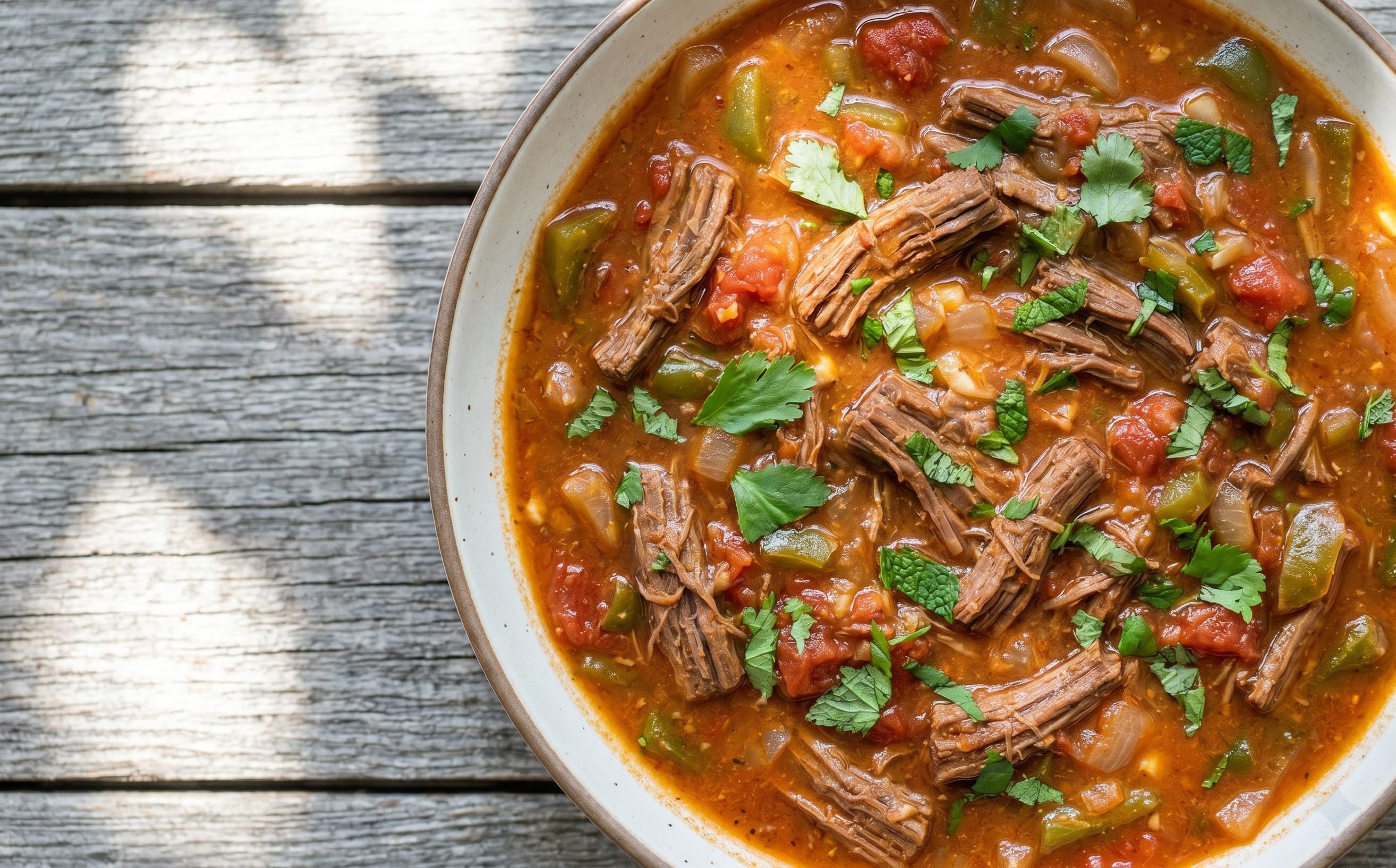 Indio Viejo (Corn-Thickened Shredded Beef Stew)