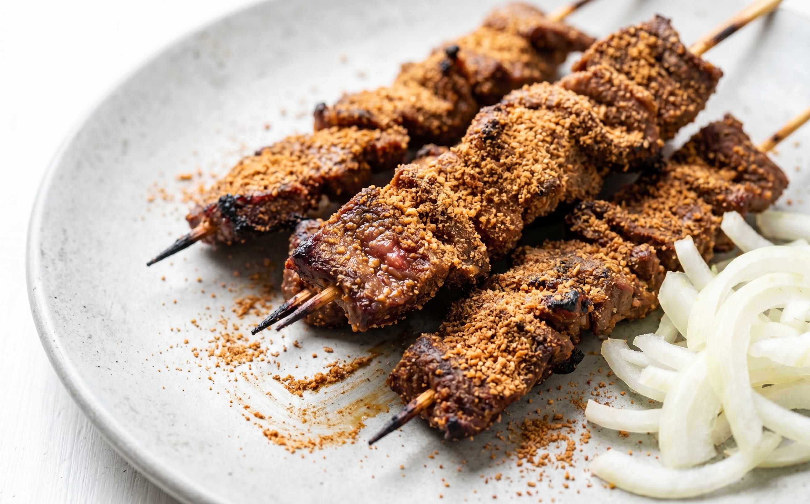 Suya (Spiced Grilled Beef Skewers)