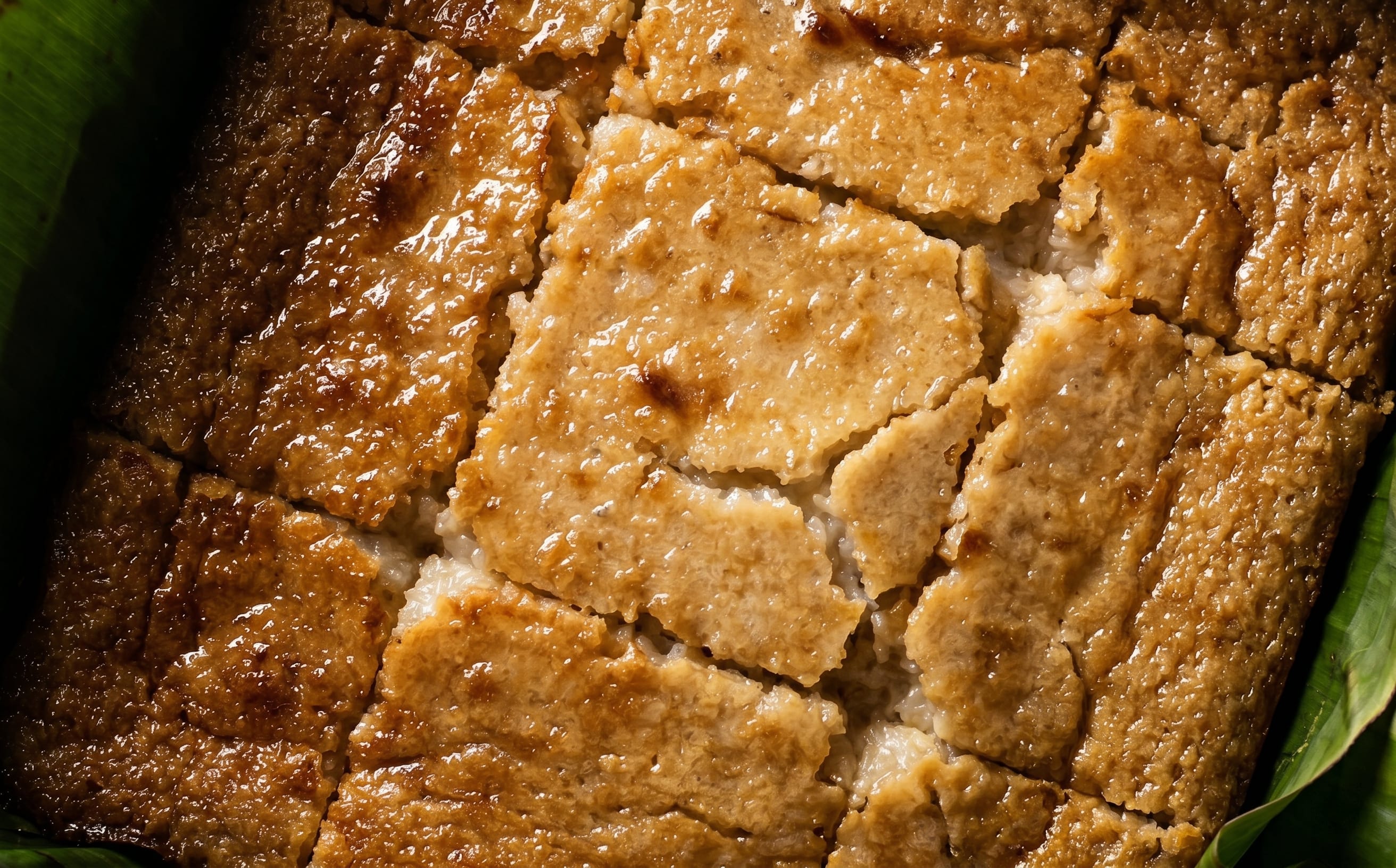 Niue-Style Baked Coconut Arrowroot Cake
