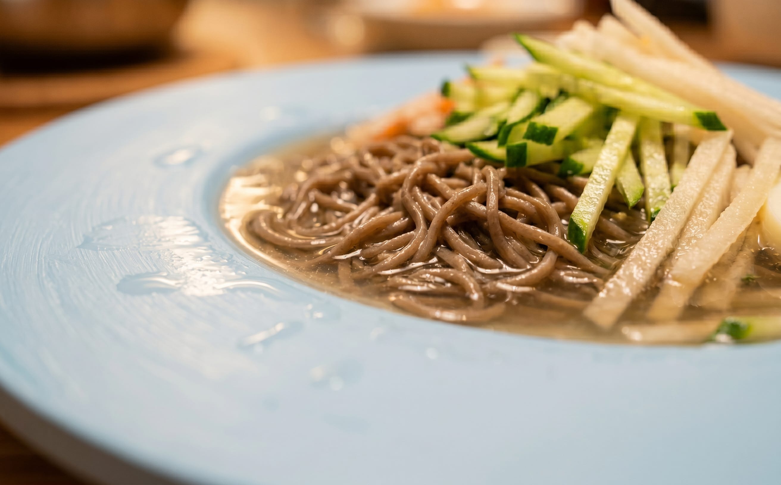 Pyongyang Raengmyon (Cold Buckwheat Noodles)