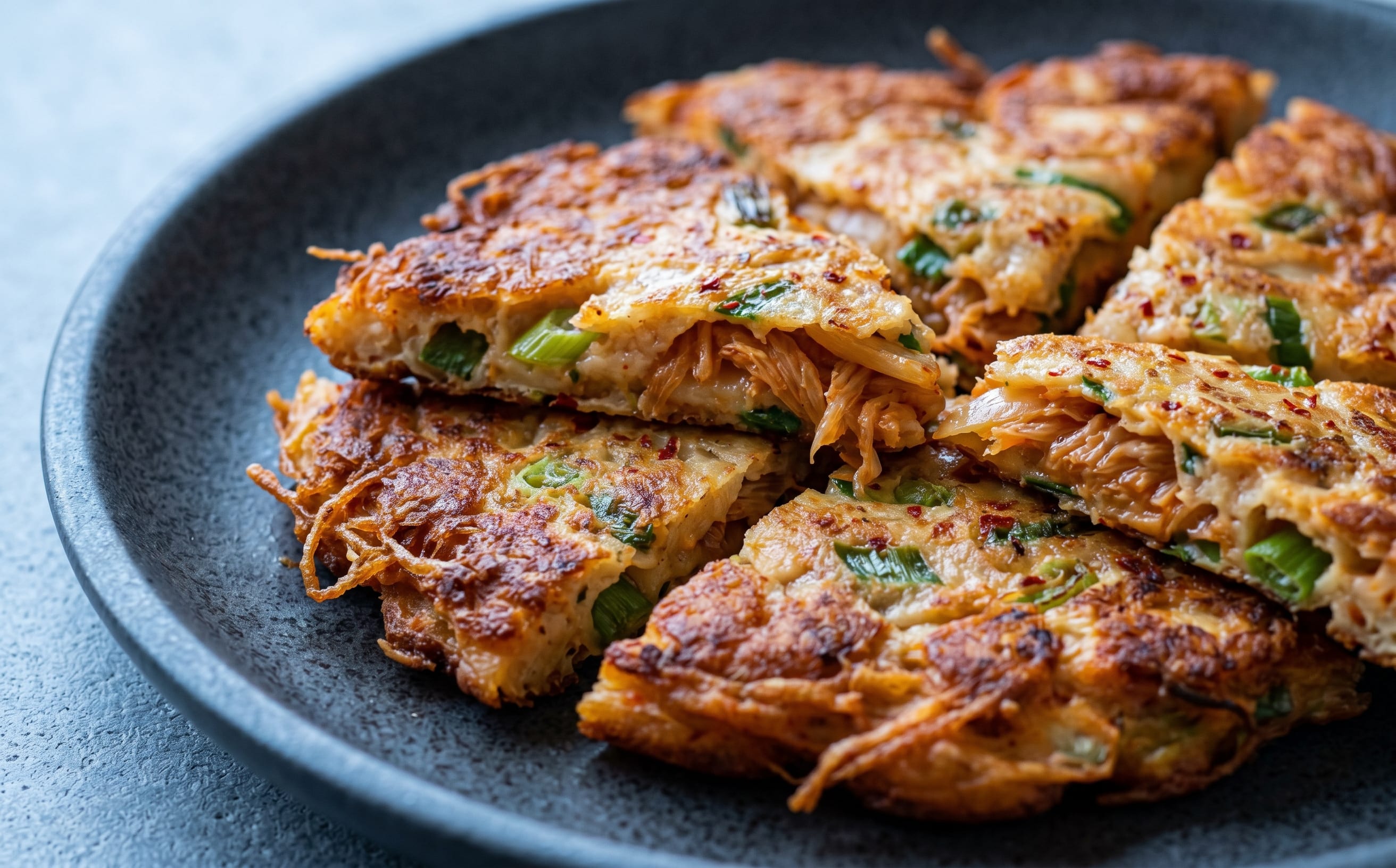 Kimchi-jeon (Kimchi Pancakes)