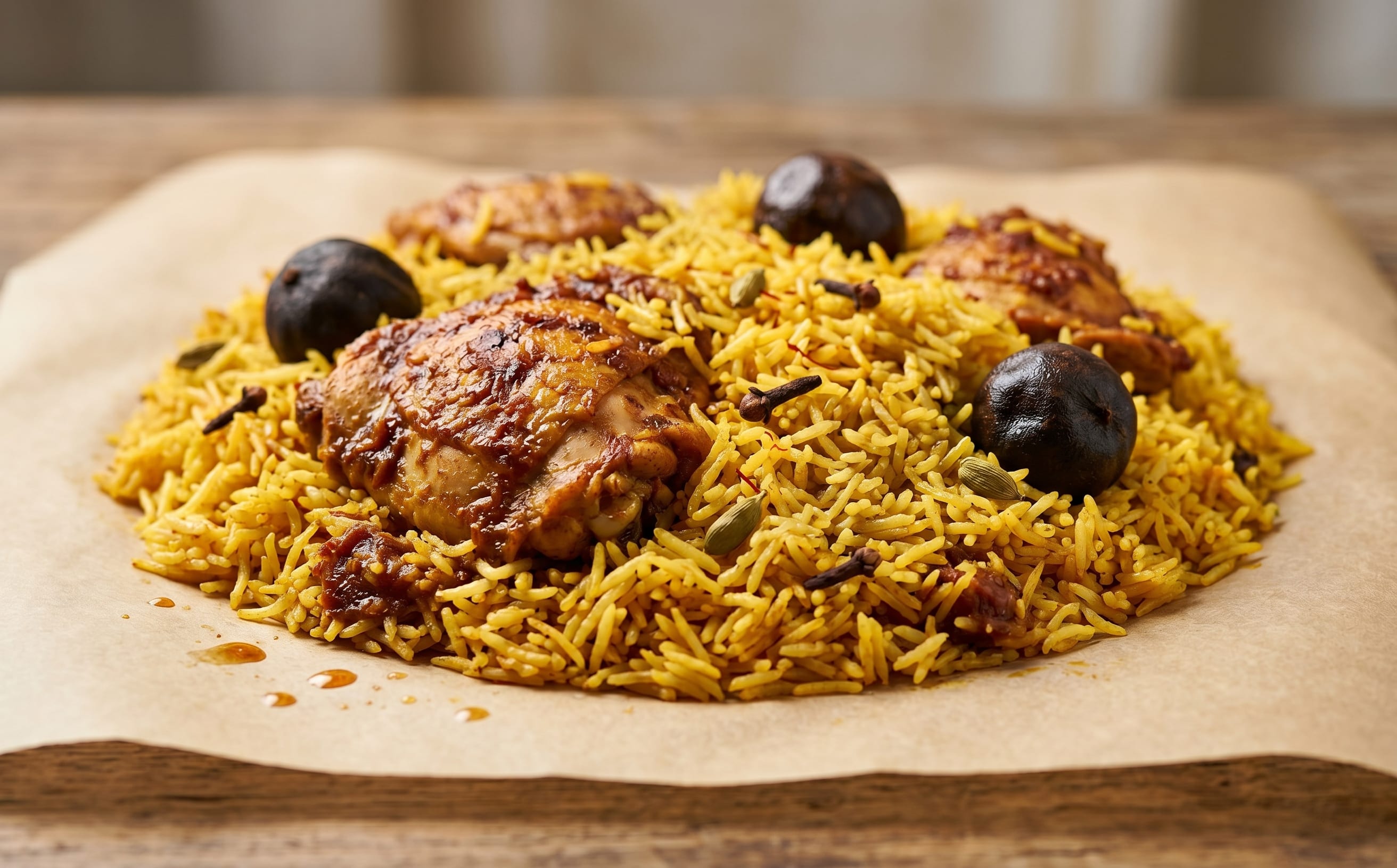 Machboos Dajaj (Spiced Chicken and Rice)