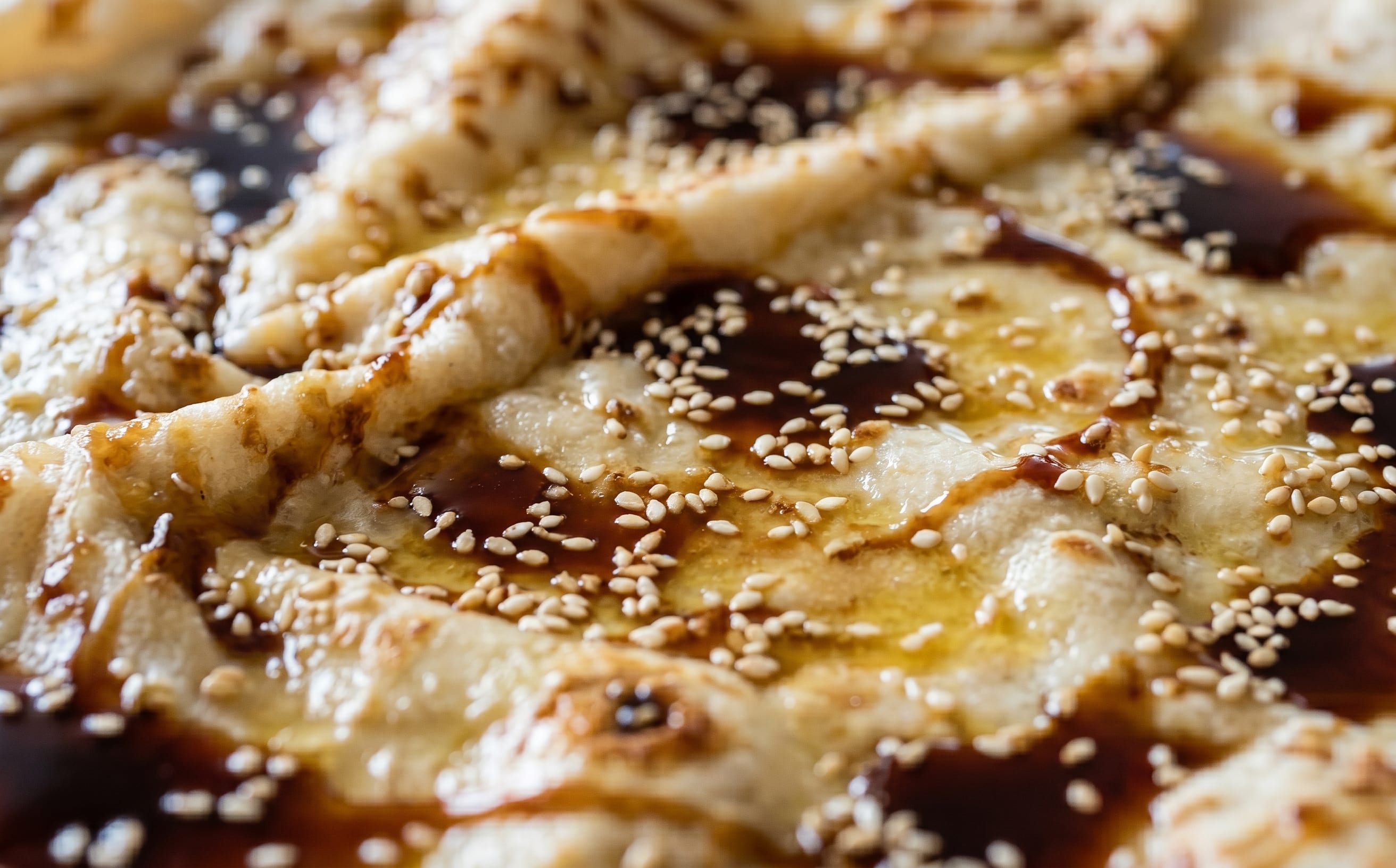Khubz Ragag with Date Syrup and Ghee