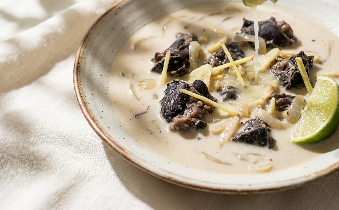 Palauan Fruit Bat Soup with Coconut Milk