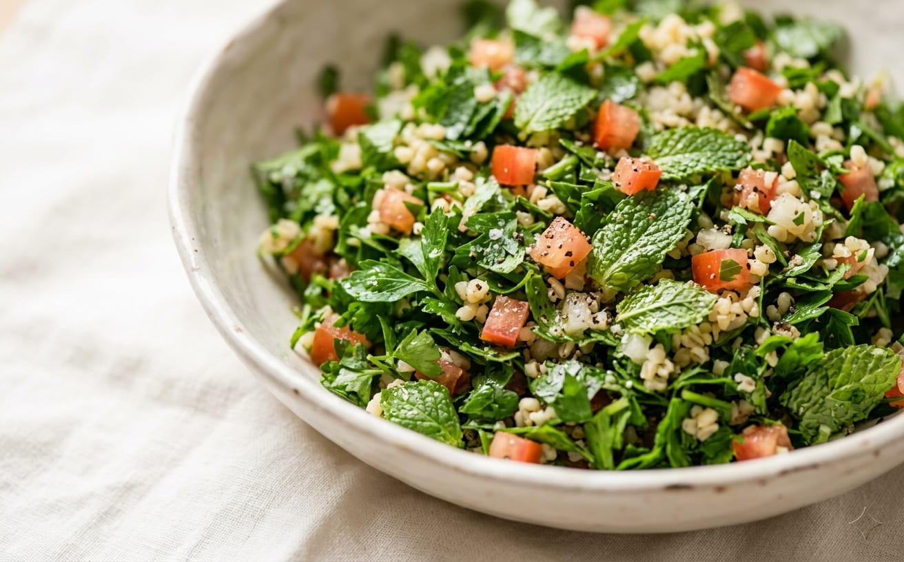 Tabbouleh (Parsley and Bulgur Salad)
