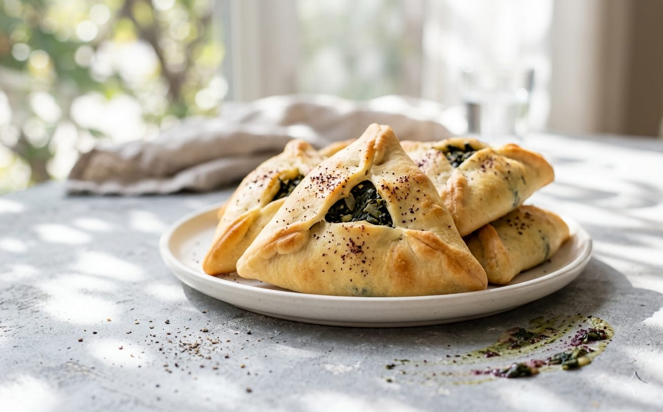 Fatayer Sabanekh (Spinach Hand Pies)