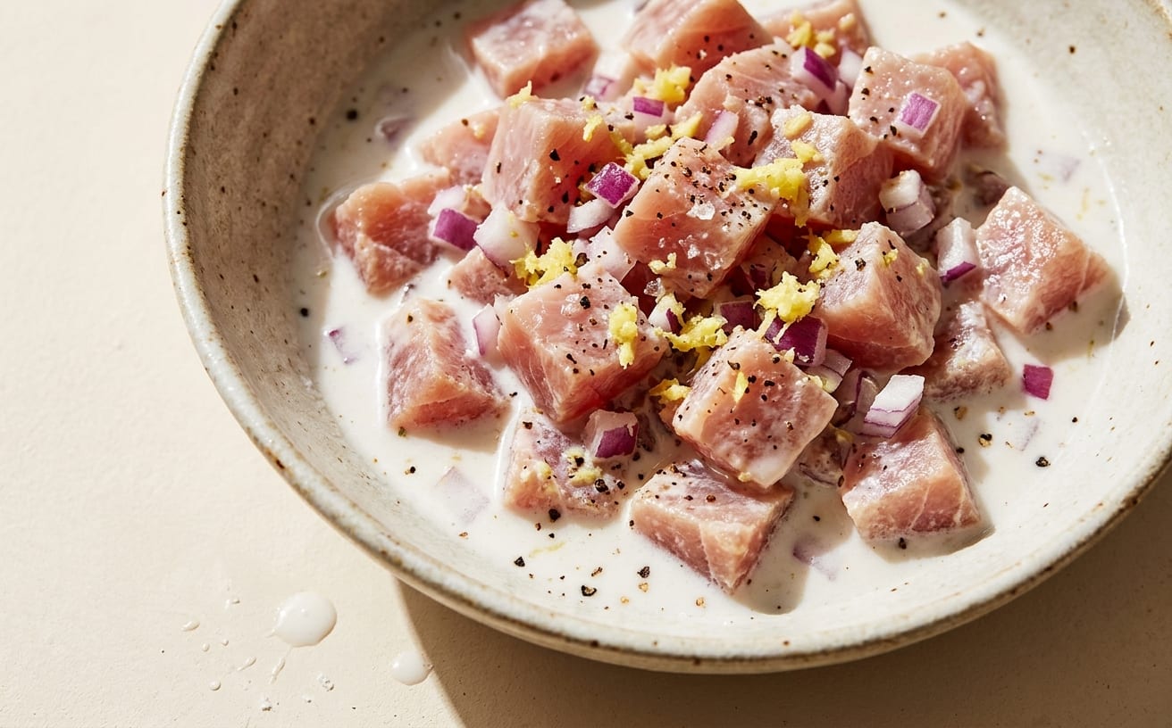 Kokoda (Lime-Cured Fish in Coconut Milk)