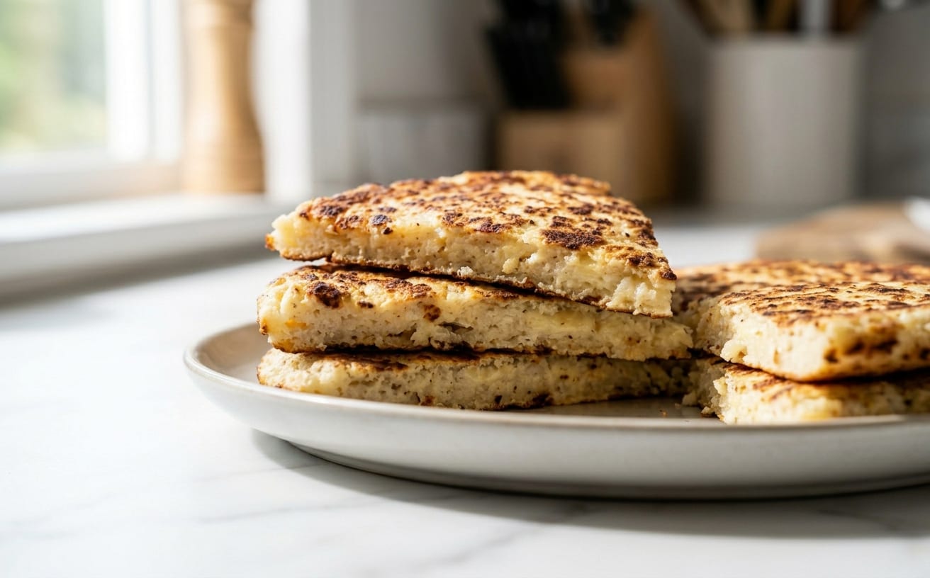 Mbejú (Cassava Starch and Cheese Flatbread)