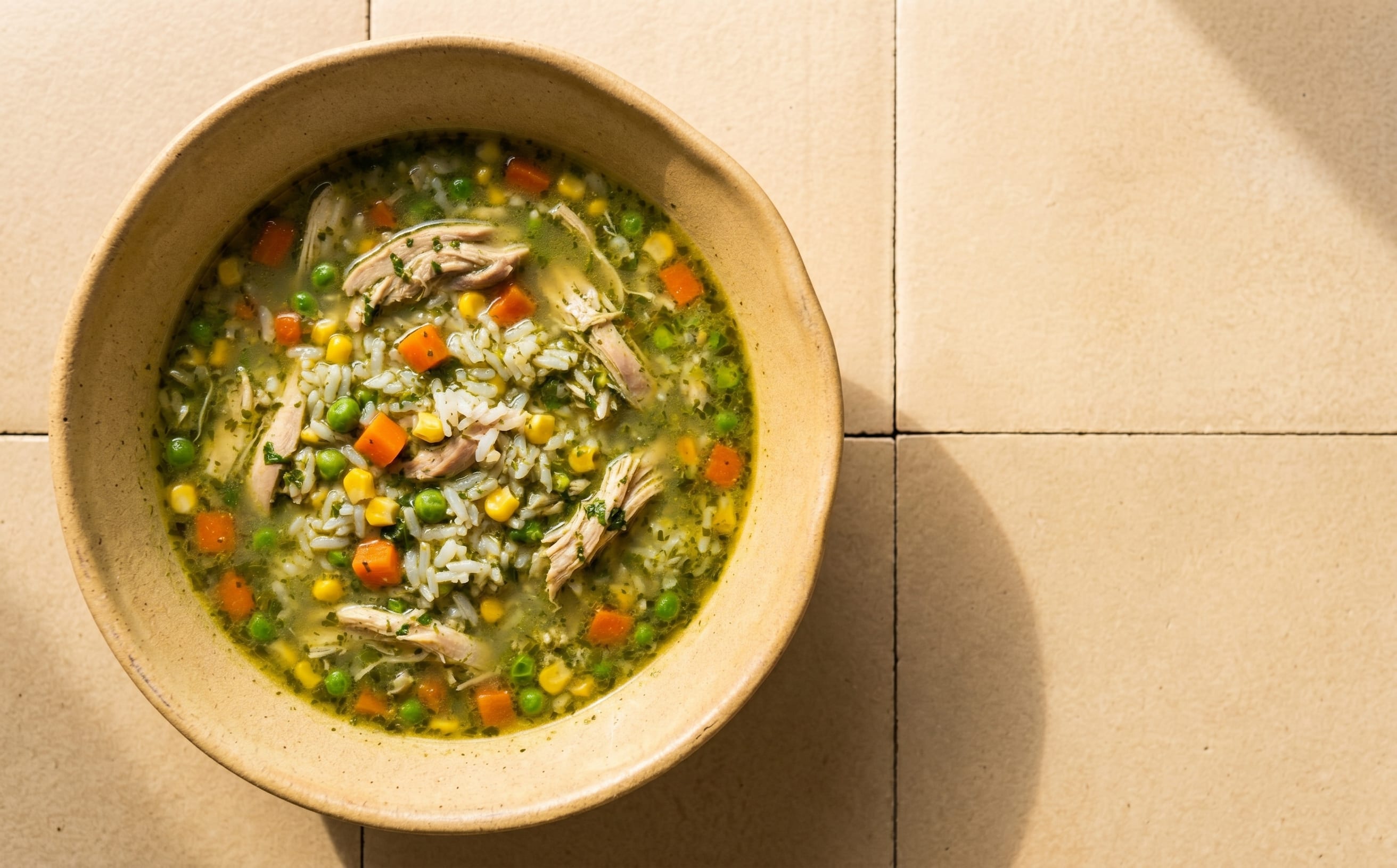 Aguadito de Pollo (Coriander Chicken and Rice Soup)