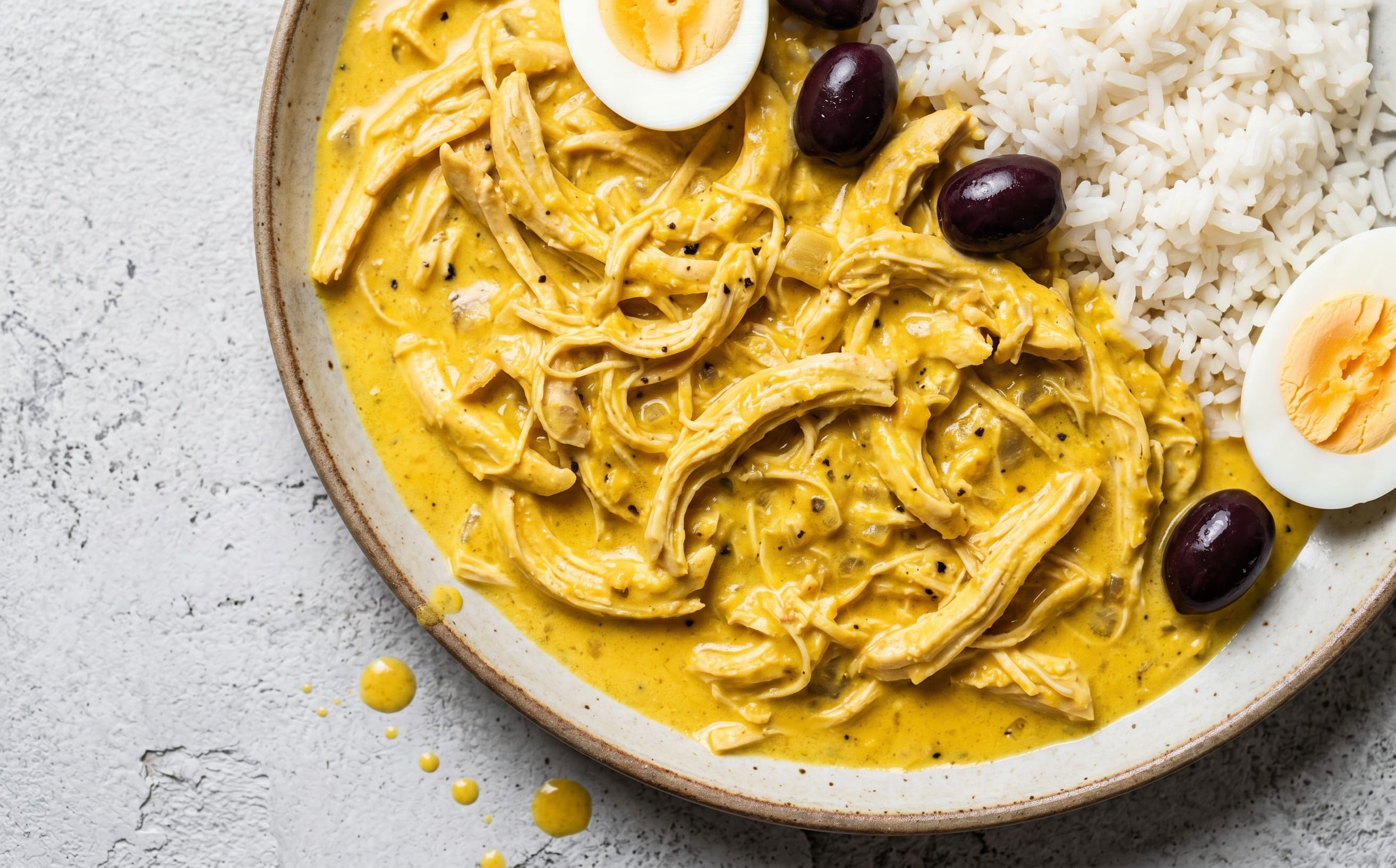 Ají de Gallina (Creamy Chicken and Ají Amarillo Sauce)