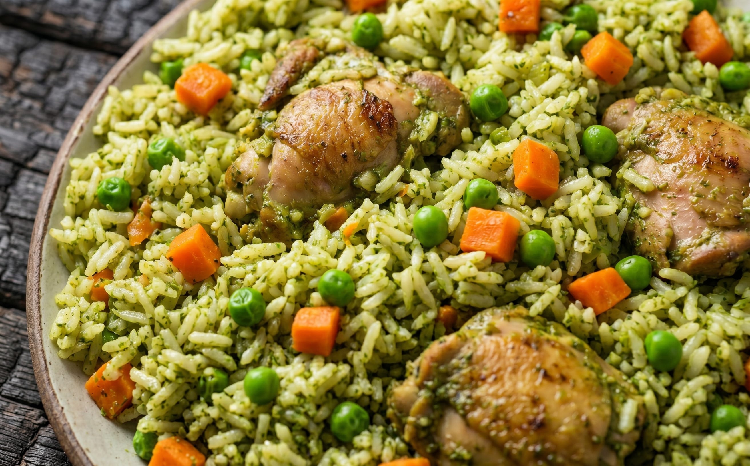 Arroz con Pollo (Coriander Chicken and Rice)