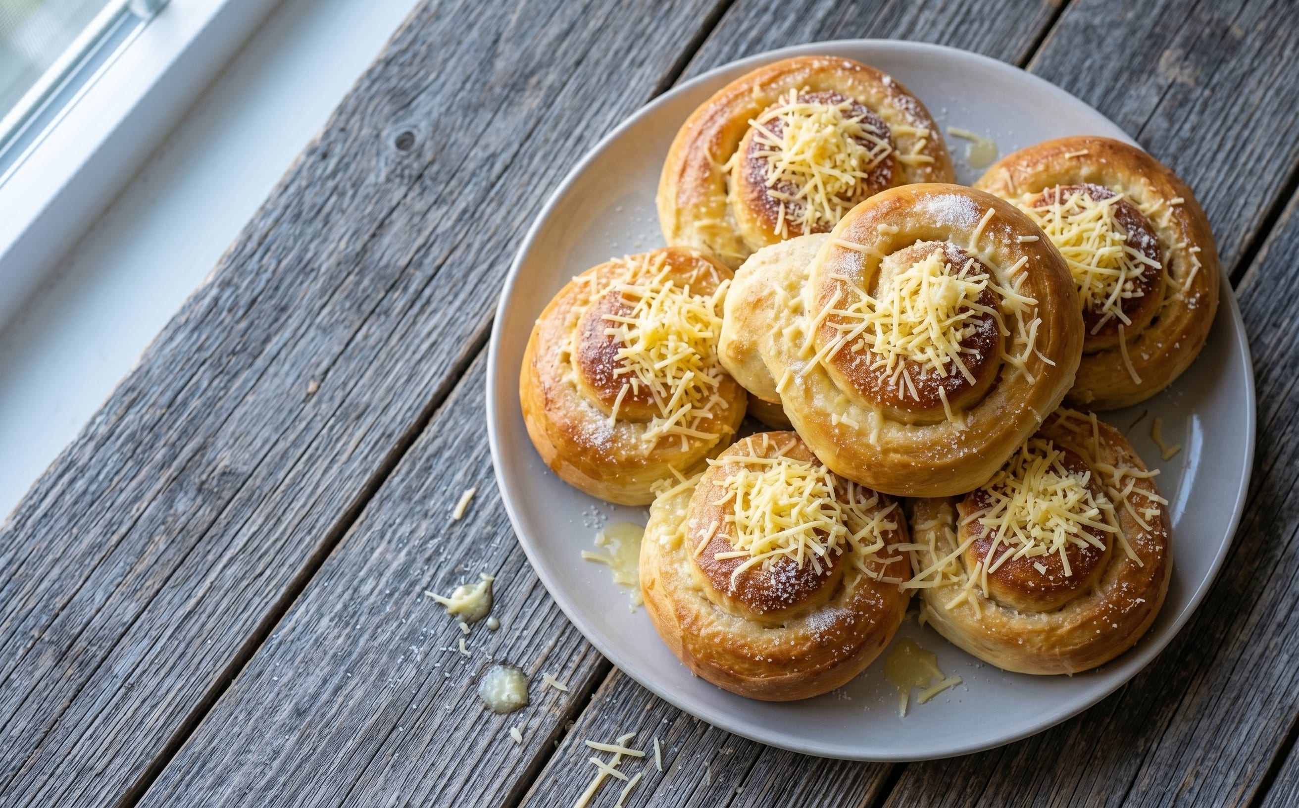 Ensaymada (Butter, Sugar, and Cheese Rolls)