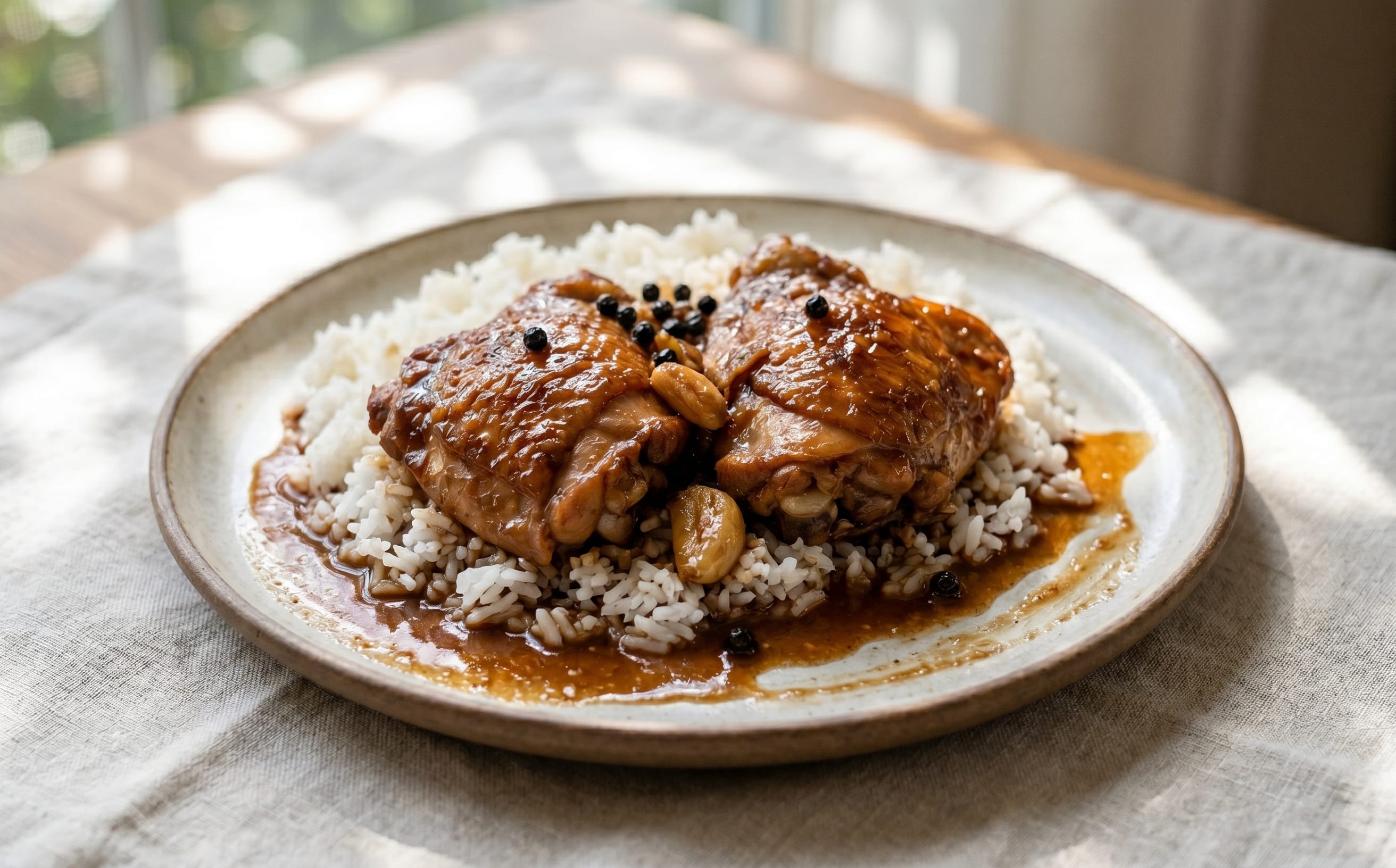 Adobong Manok (Filipino Chicken Adobo)