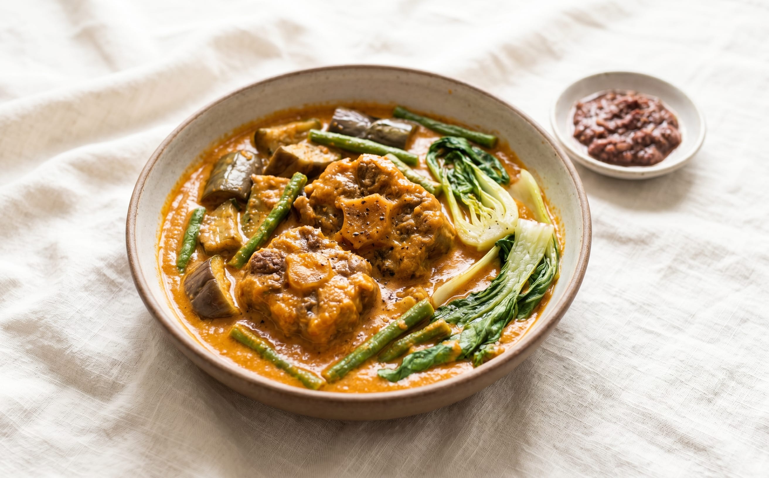 Kare-Kare (Oxtail and Peanut Stew)