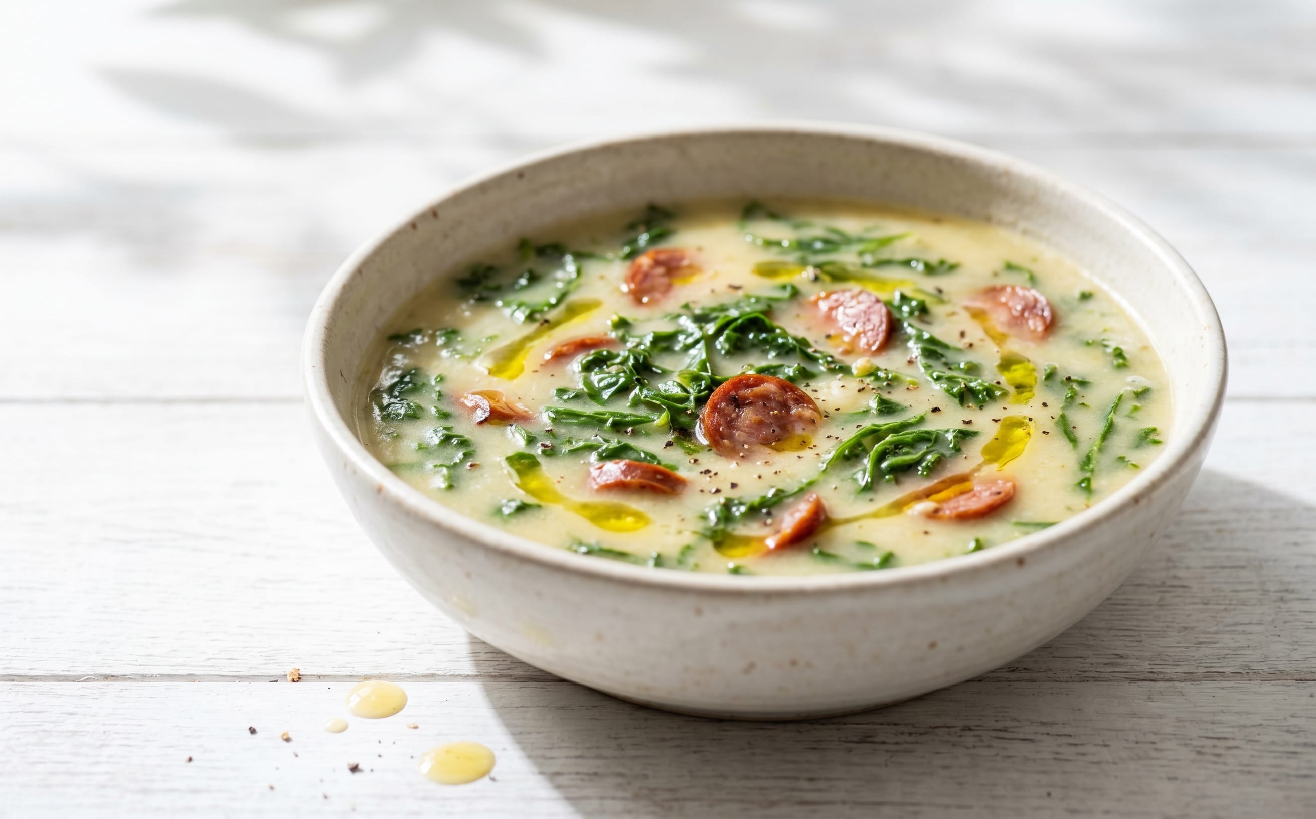 Caldo Verde (Potato and Kale Soup)