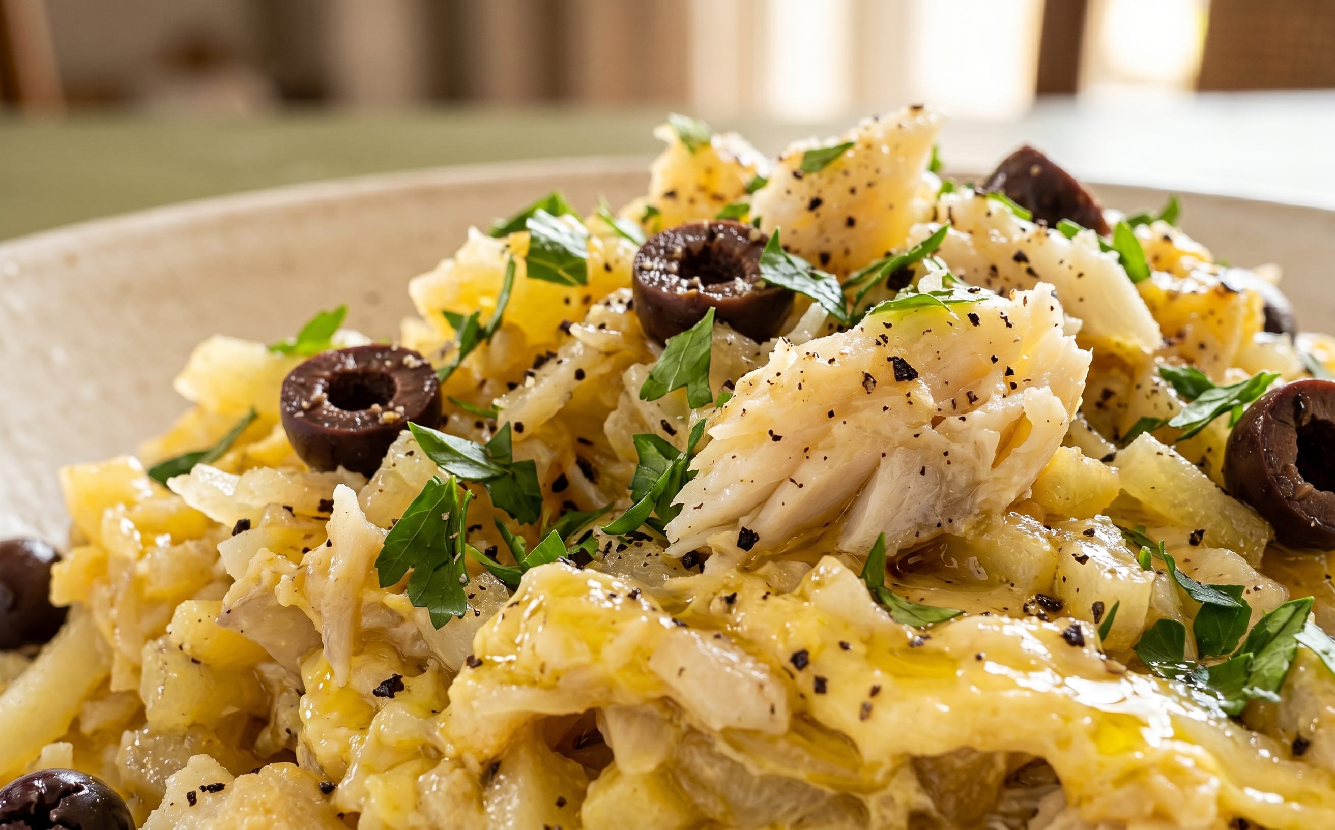 Bacalhau à Brás (Salt Cod, Potato, and Egg Hash)