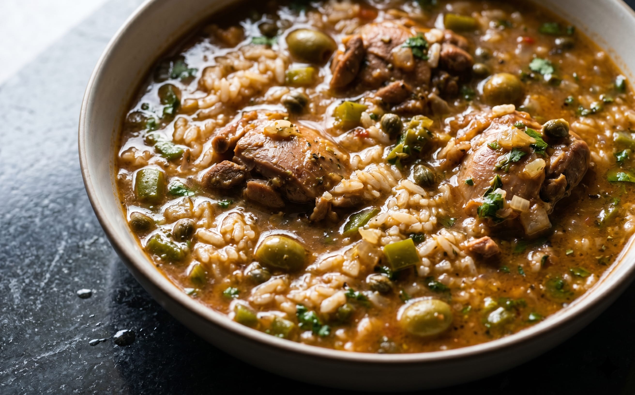 Asopao de Pollo (Chicken and Rice Stew)