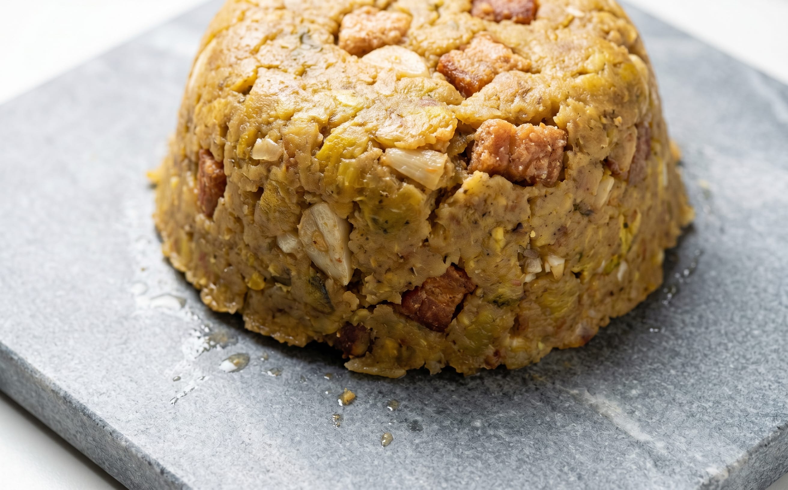 Mofongo (Plantain and Pork Crackling Mash)